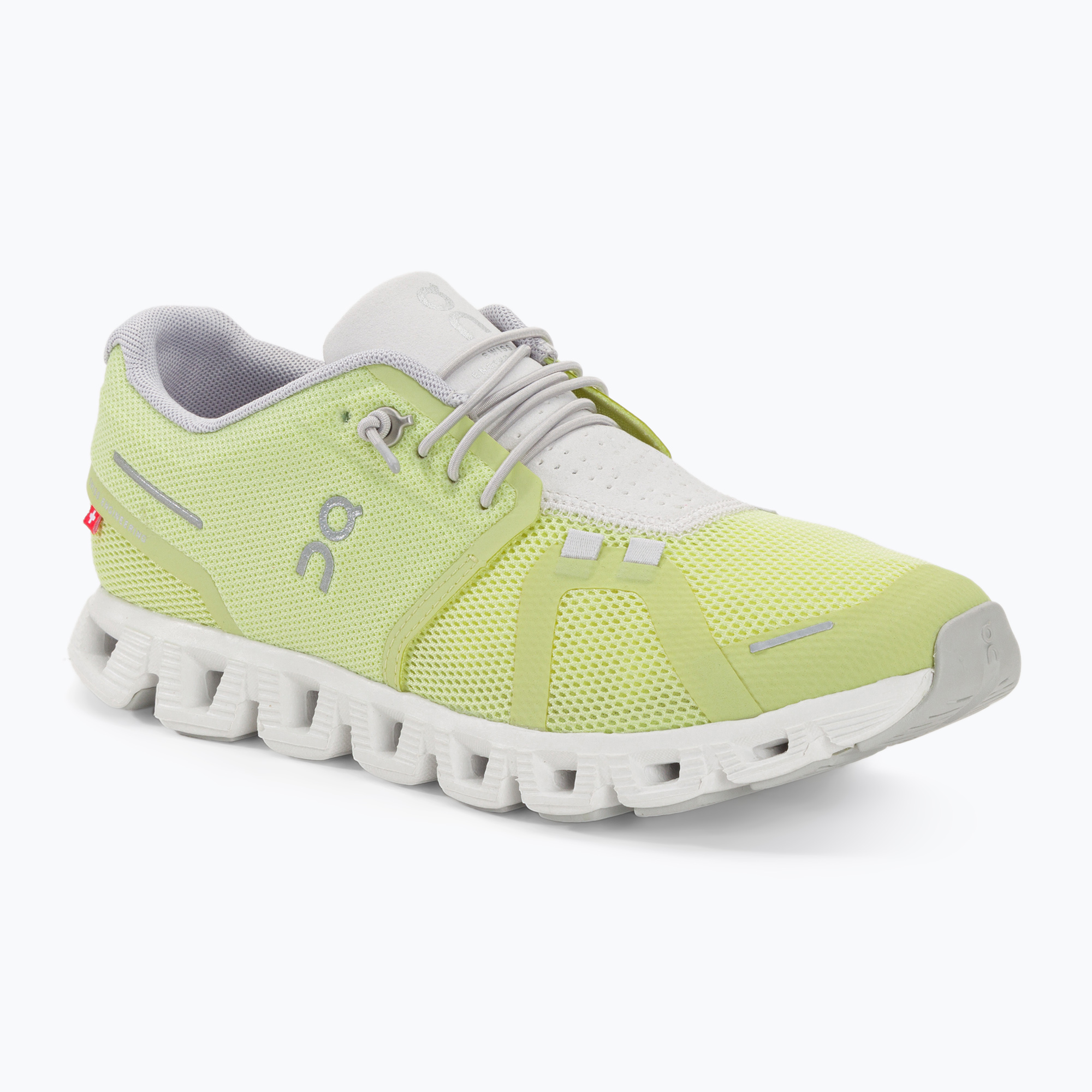 Buty do biegania damskie On Running Cloud 5 hay/frost | WYSYŁKA W 24H | 30 DNI NA ZWROT