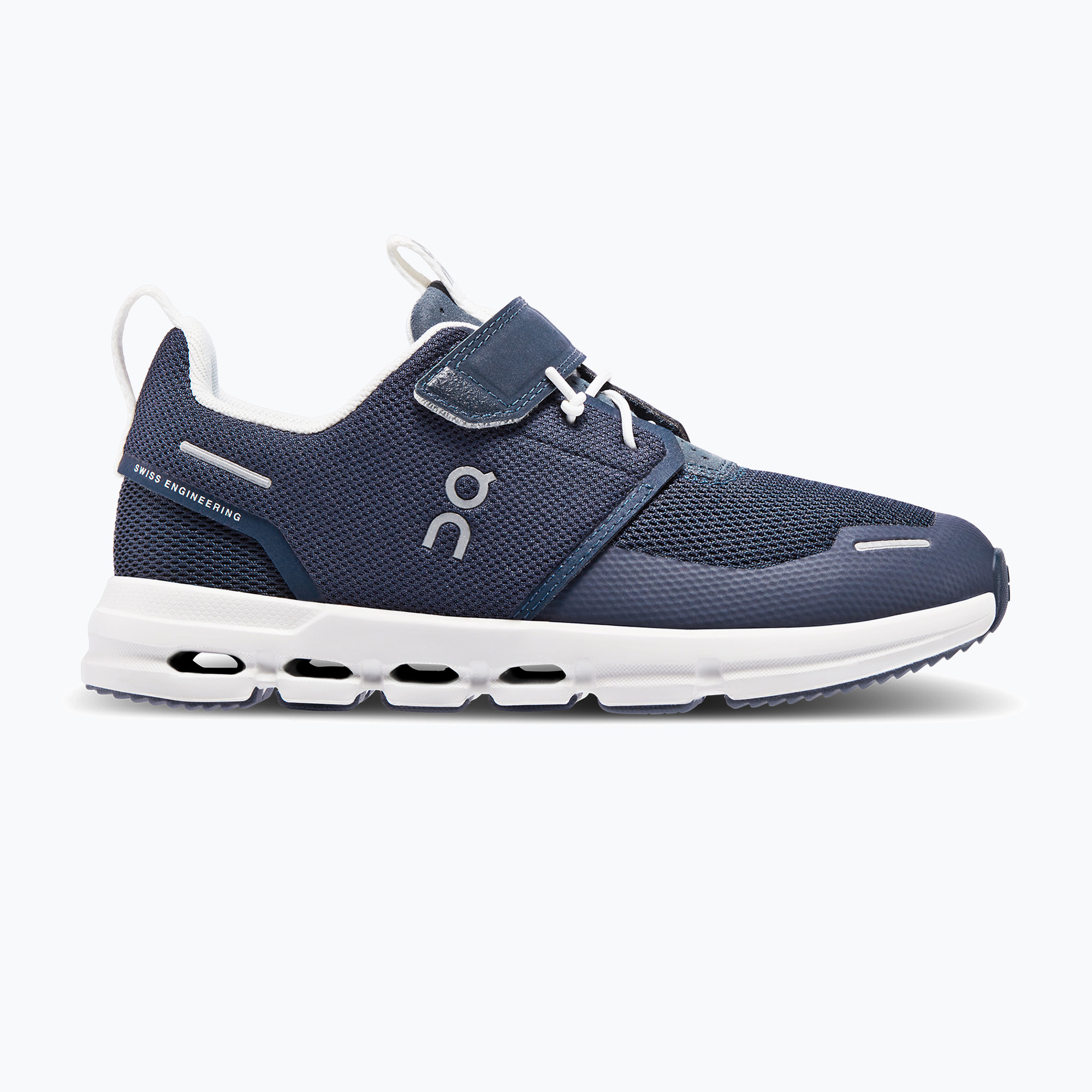 Buty dzieciece On Running Cloud Play midnight/white 