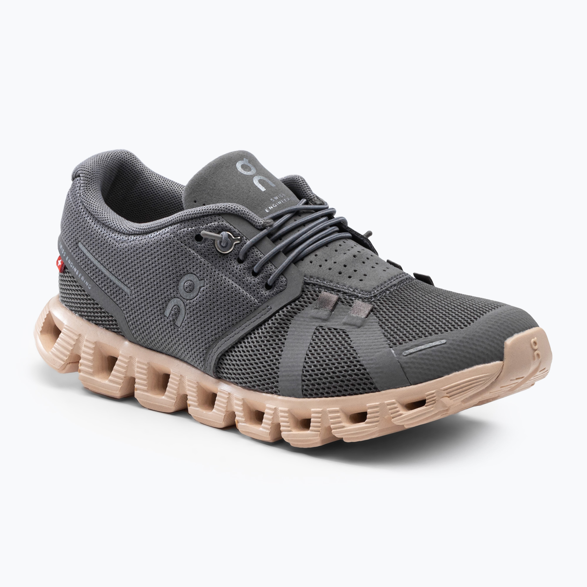 Buty do biegania damskie On Running Cloud 5 zinc/shell | WYSYŁKA W 24H | 30 DNI NA ZWROT