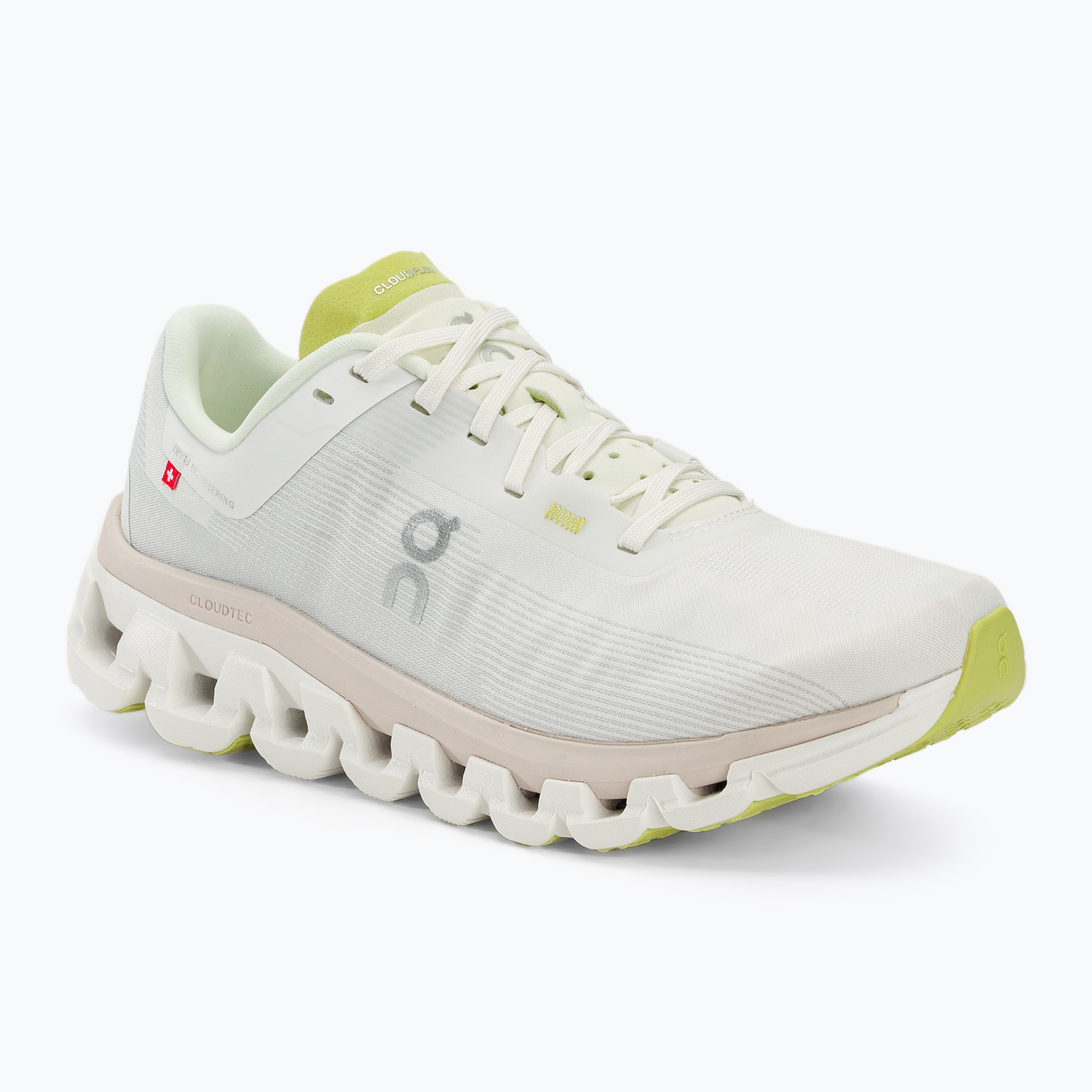 Buty do biegania damskie On Running Cloudflow 4 white/sand | WYSYŁKA W 24H | 30 DNI NA ZWROT