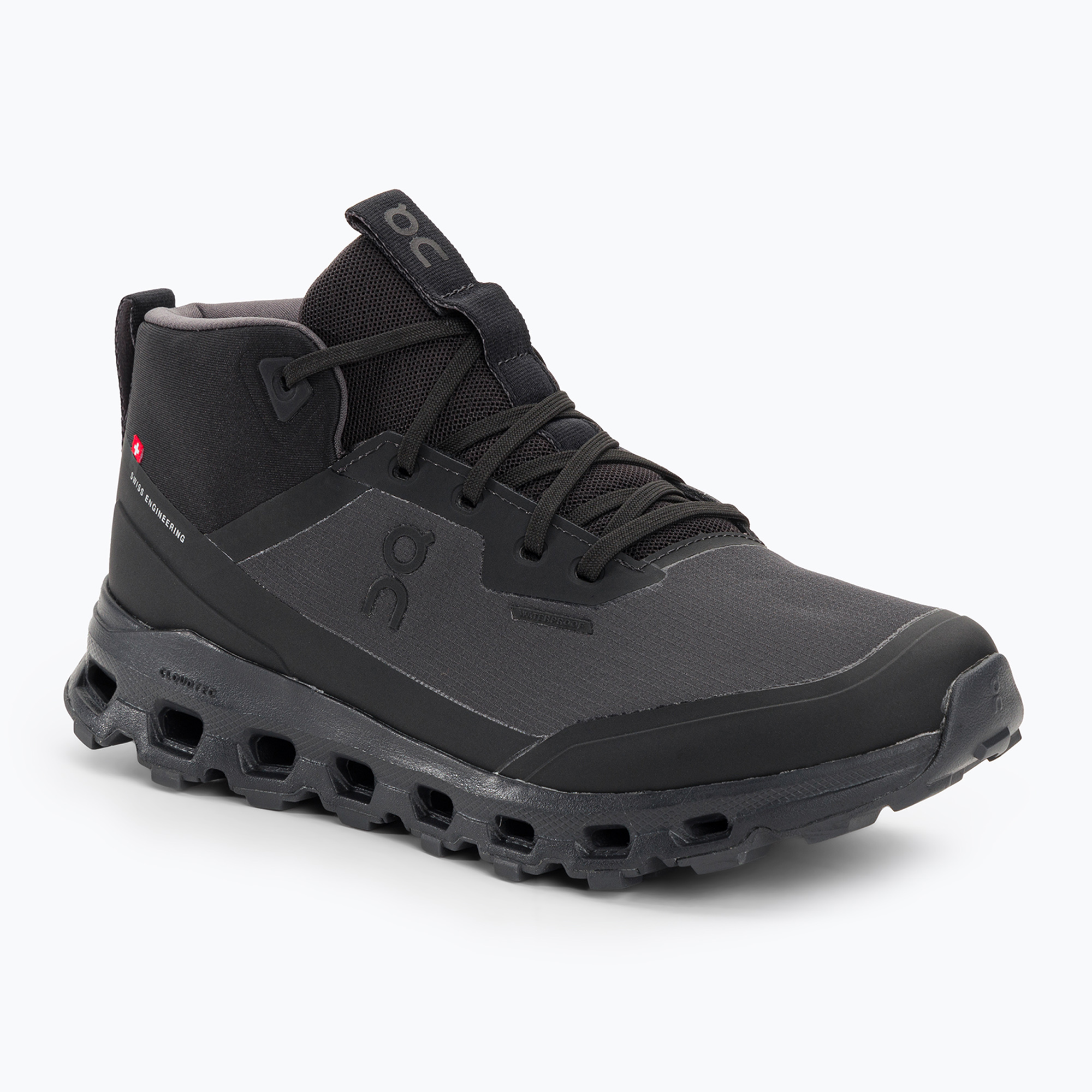 Buty trekkingowe damskie On Running Cloudroam Waterproof black/eclipse | WYSYŁKA W 24H | 30 DNI NA ZWROT