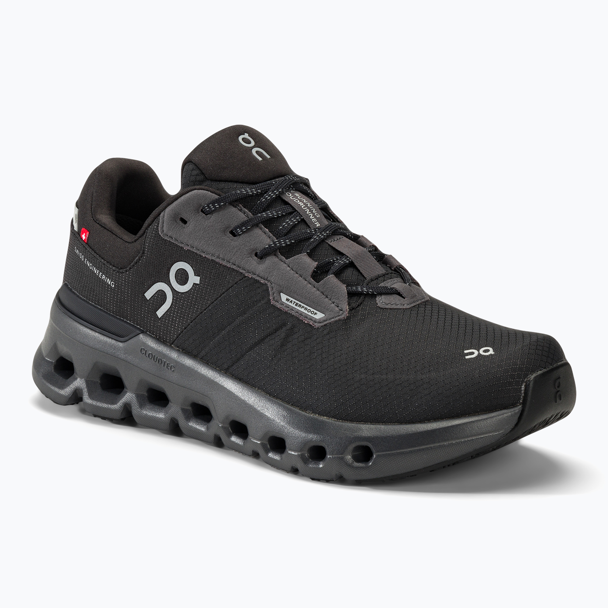 Buty do biegania męskie On Running Cloudrunner 2 Waterproof magnet/black | WYSYŁKA W 24H | 30 DNI NA ZWROT