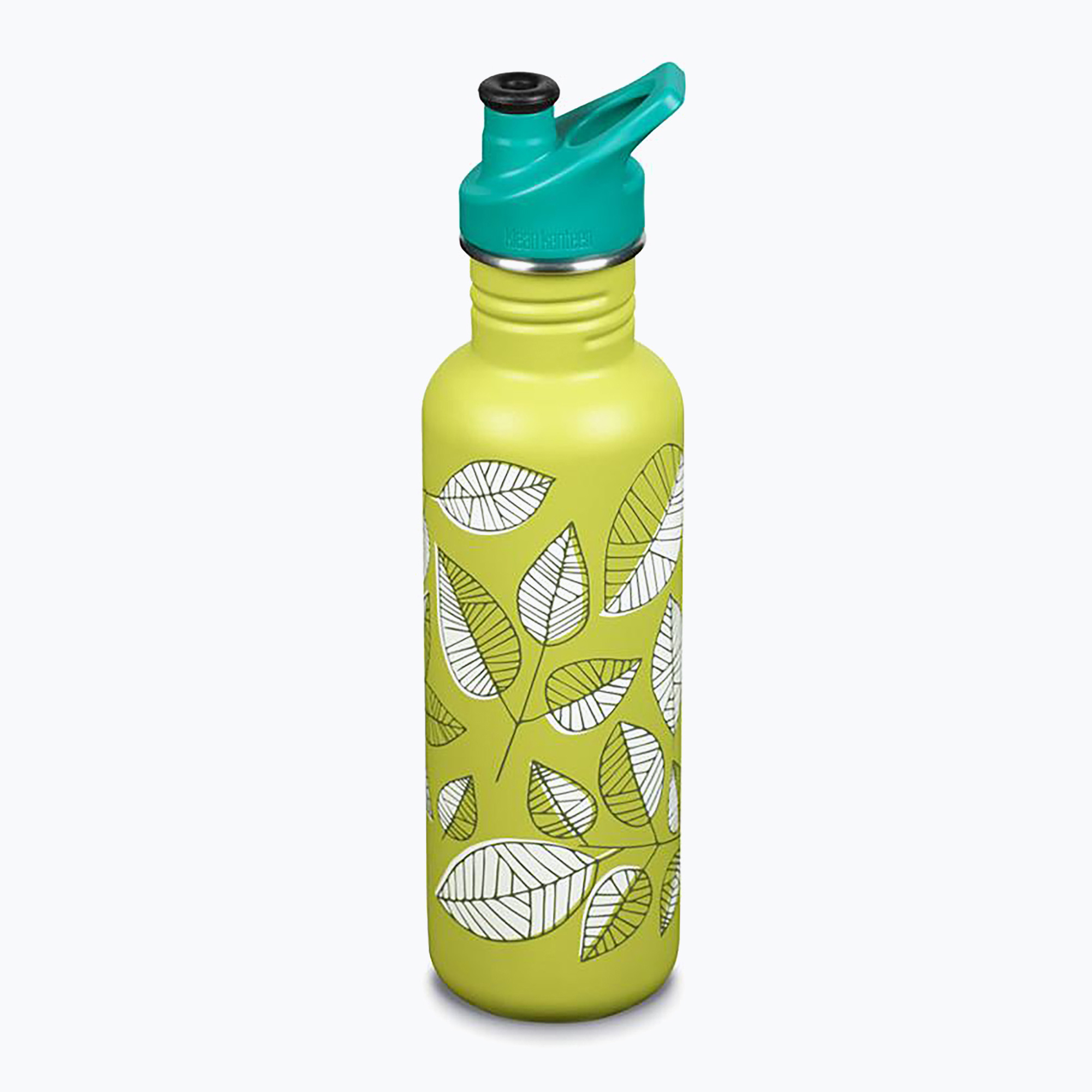 Butelka turystyczna KLEAN KANTEEN Classic Sport Cap green apple leaves | WYSYŁKA W 24H | 30 DNI NA ZWROT