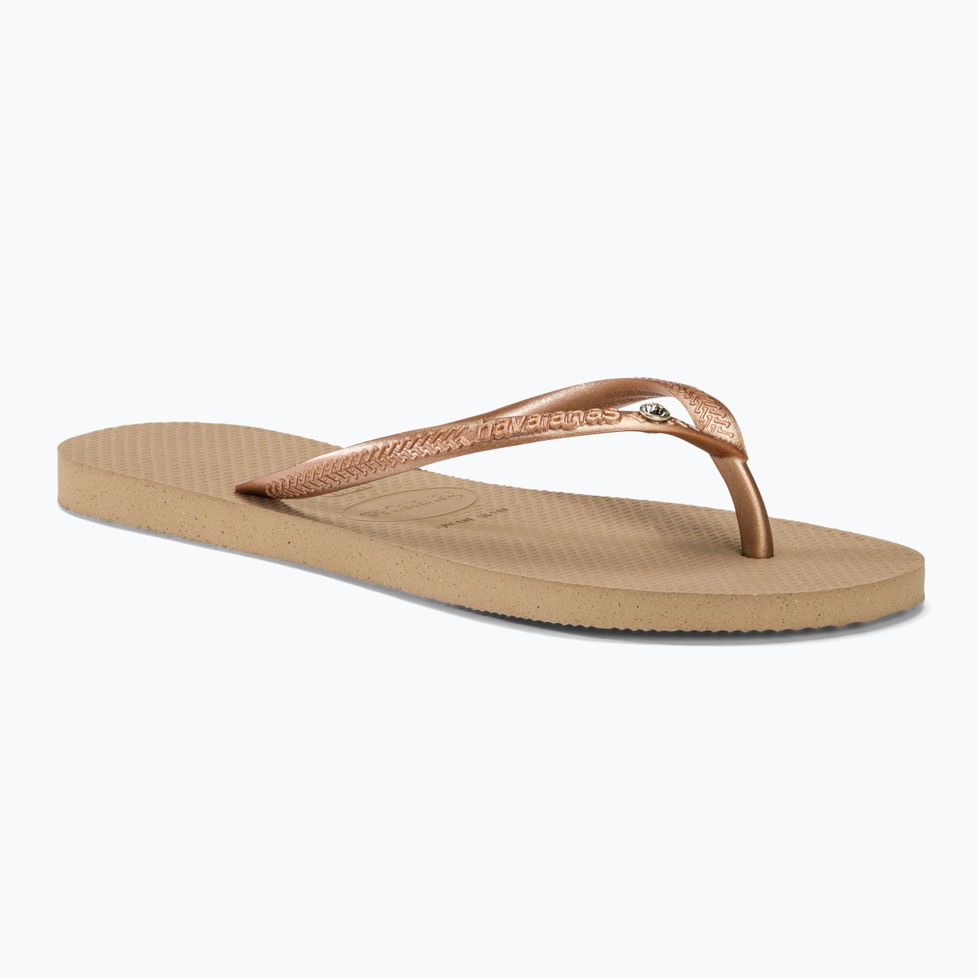 Japonki damskie Havaianas Slim Crystal Sw II rode gold | WYSYŁKA W 24H | 30 DNI NA ZWROT