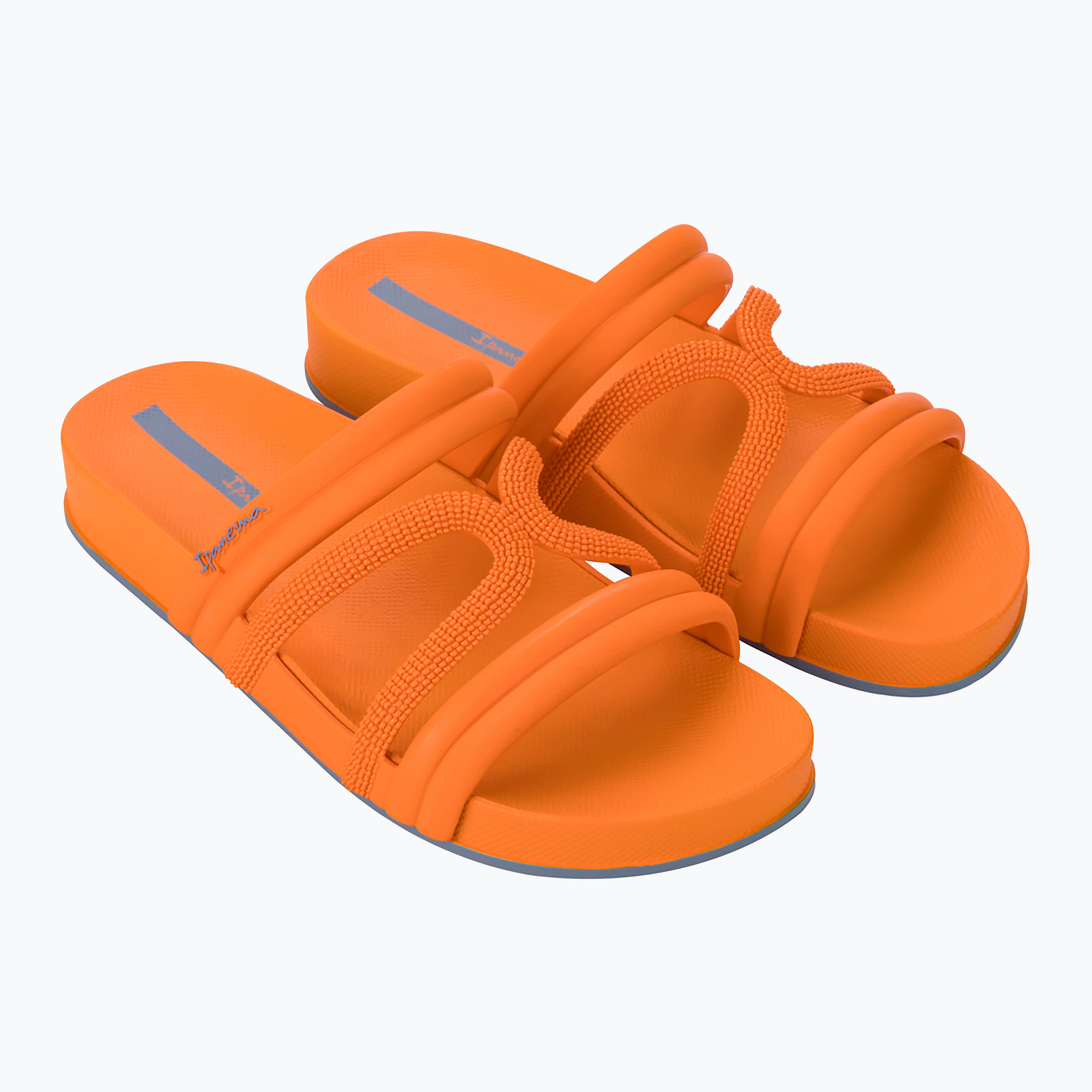 Klapki damskie Ipanema Walk Slide orange/orange/blue 