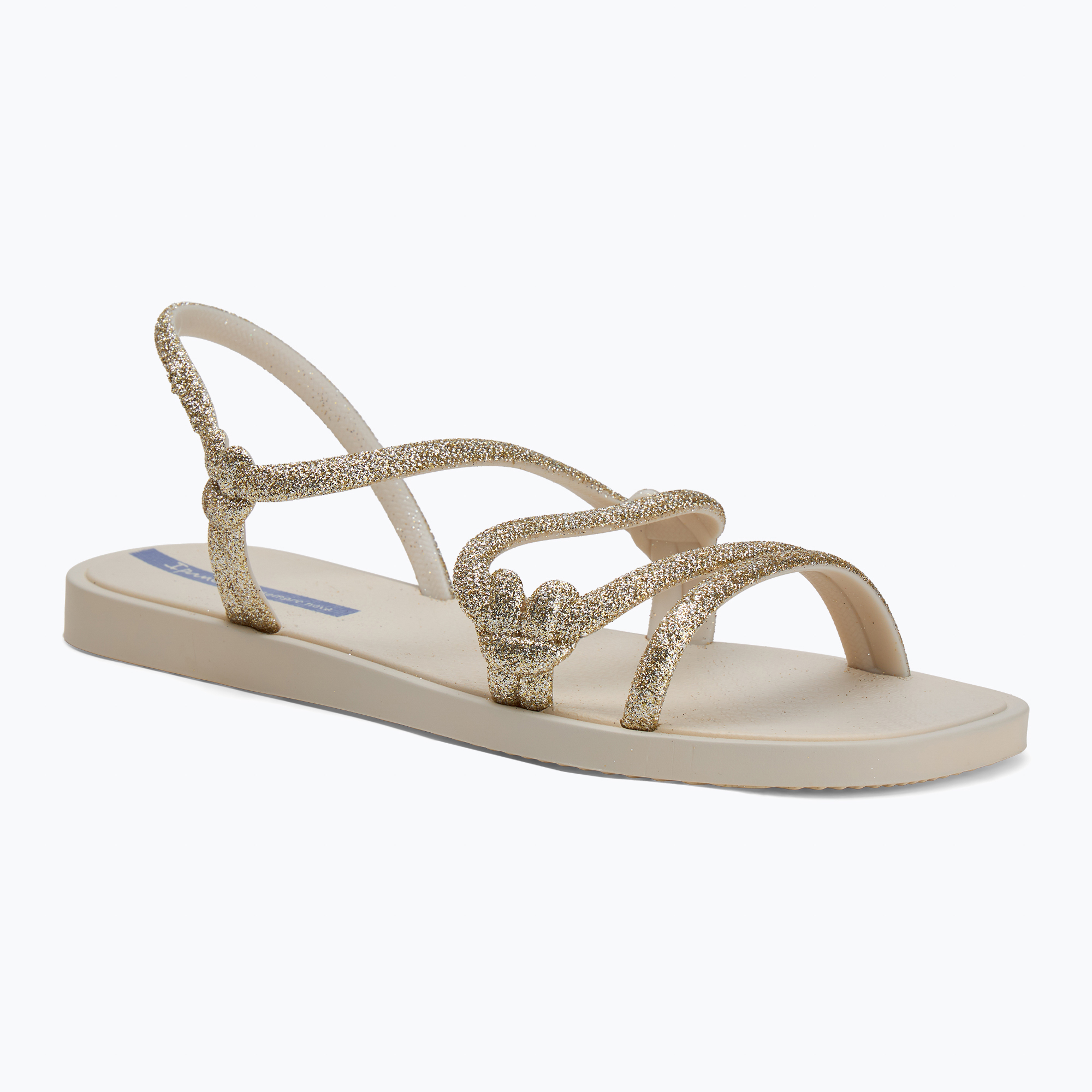Sandały damskie Ipanema Solar Glow Sand beige/glitter/blue 