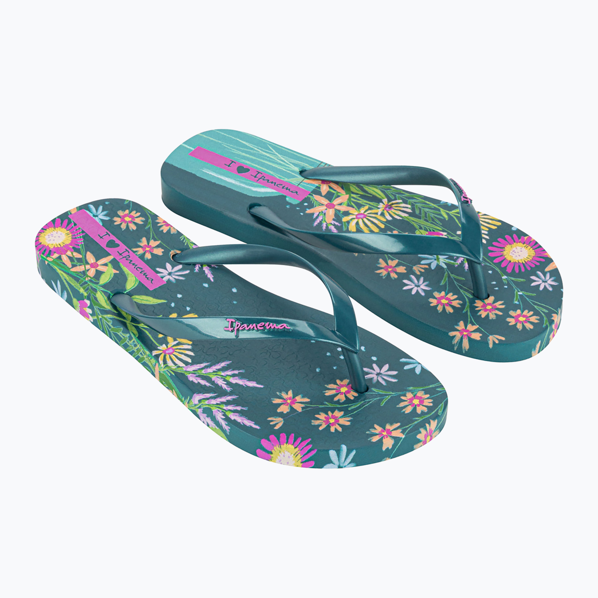 Klapki damskie Ipanema Verao Tropical dark blue/blue 