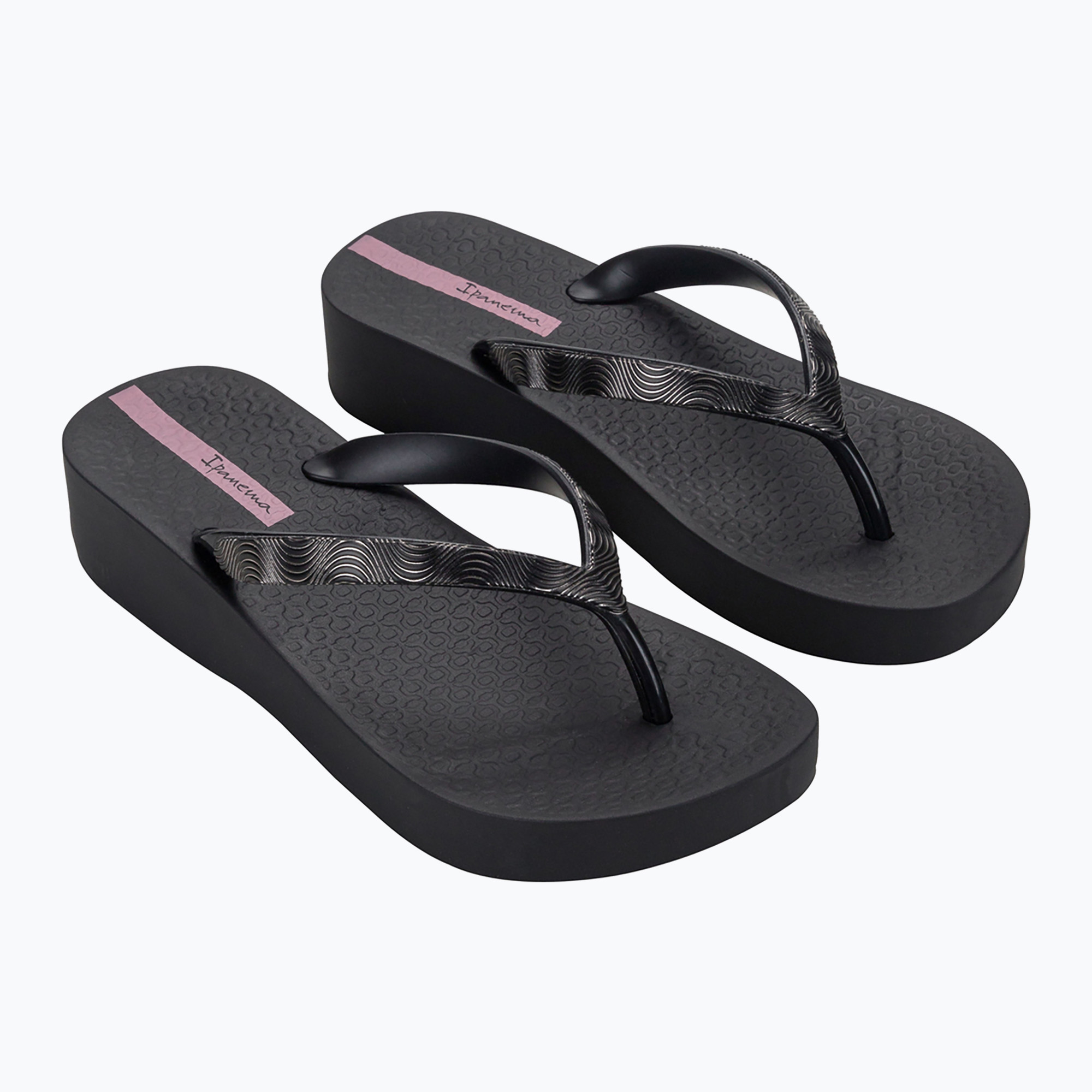 Japonki damskie Ipanema Mesh X Plat black/black/lilac 