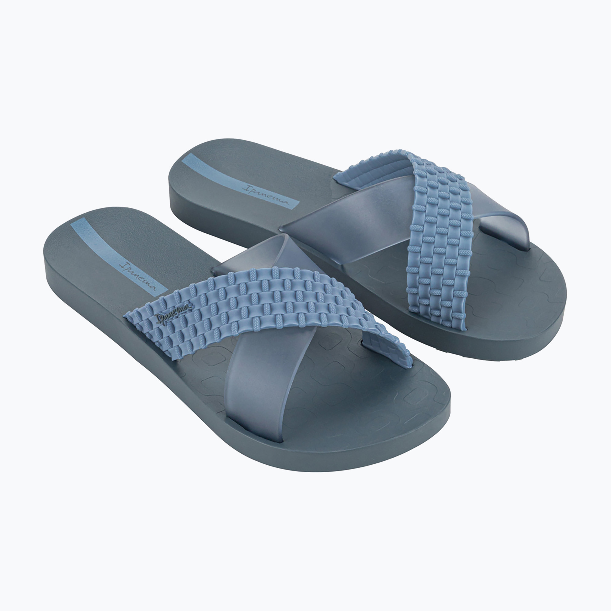 Klapki damskie Ipanema Sense Slide blue/blue 