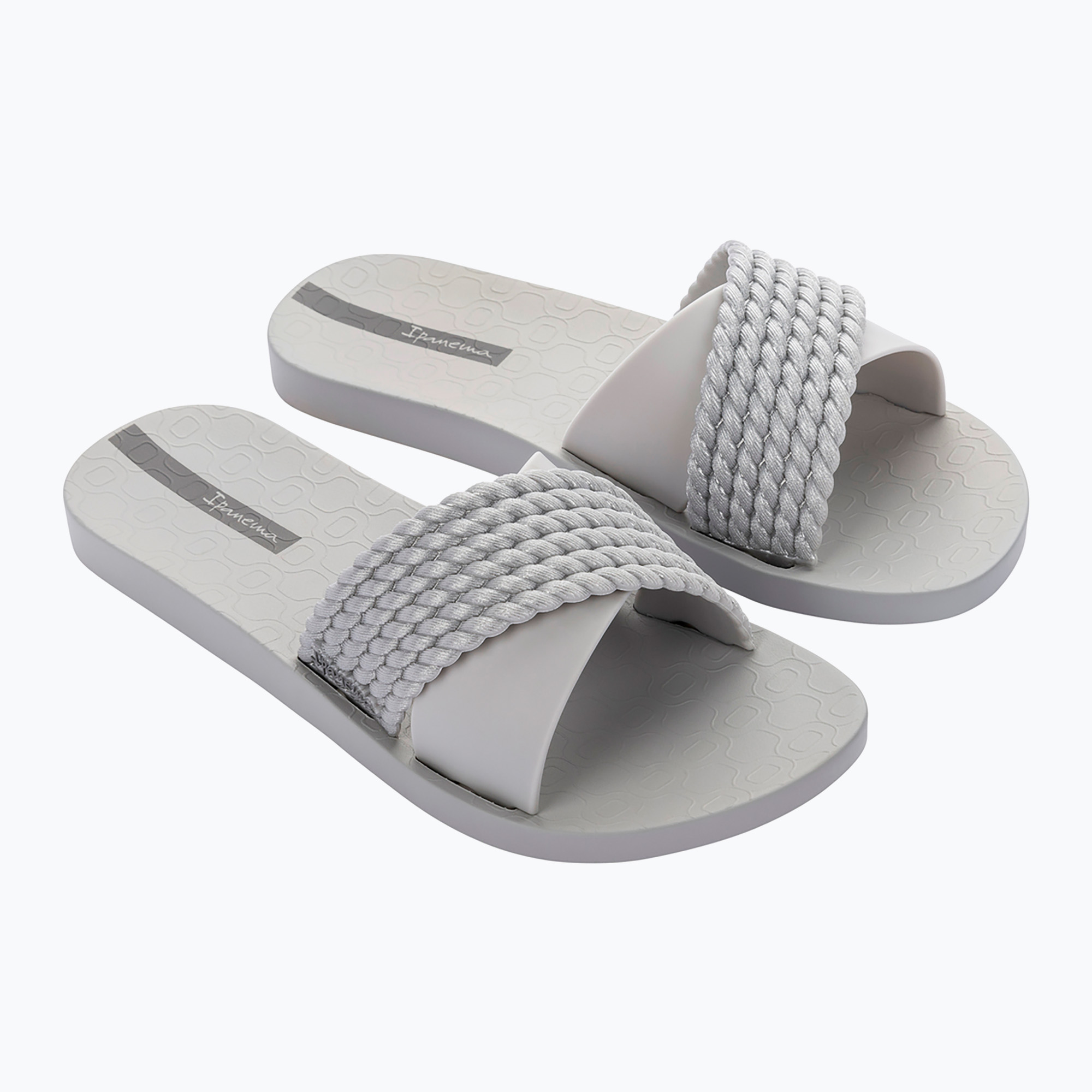Klapki damskie Ipanema Street II light grey/grey 