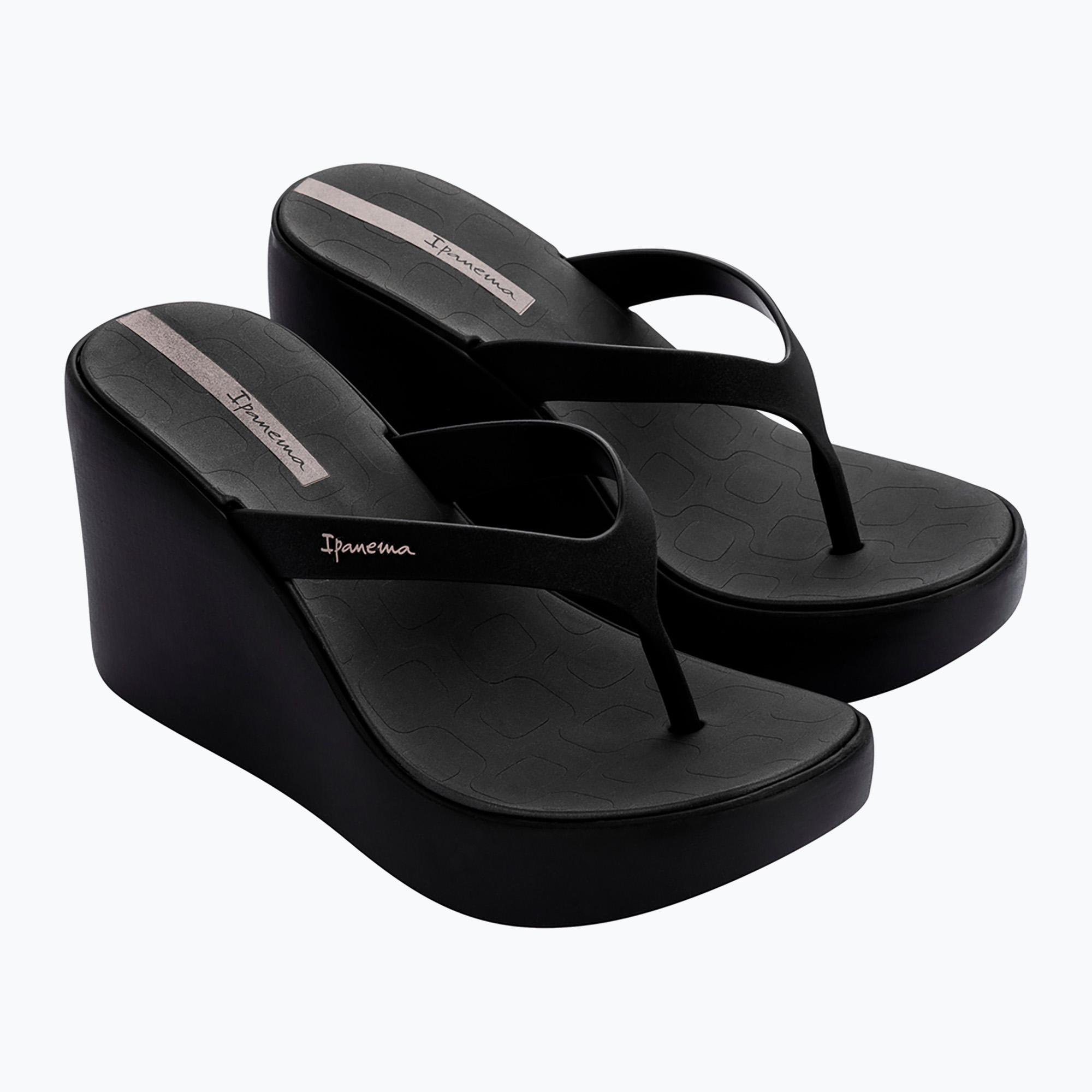 Japonki damskie Ipanema High Fashion II black/black/beige 