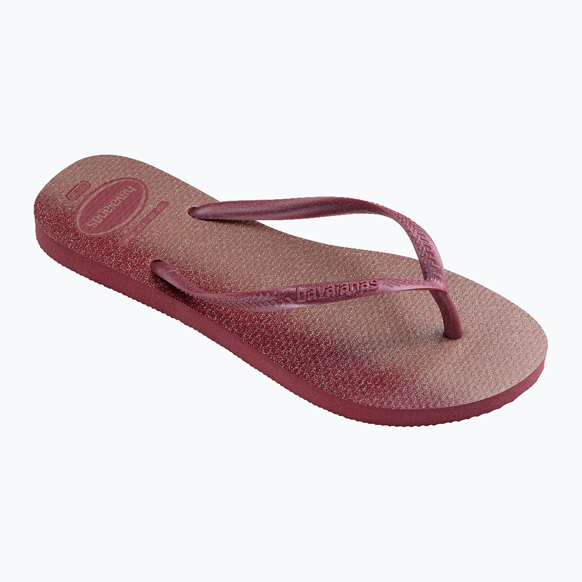 Japonki damskie Havaianas Slim Gloss amaranth 