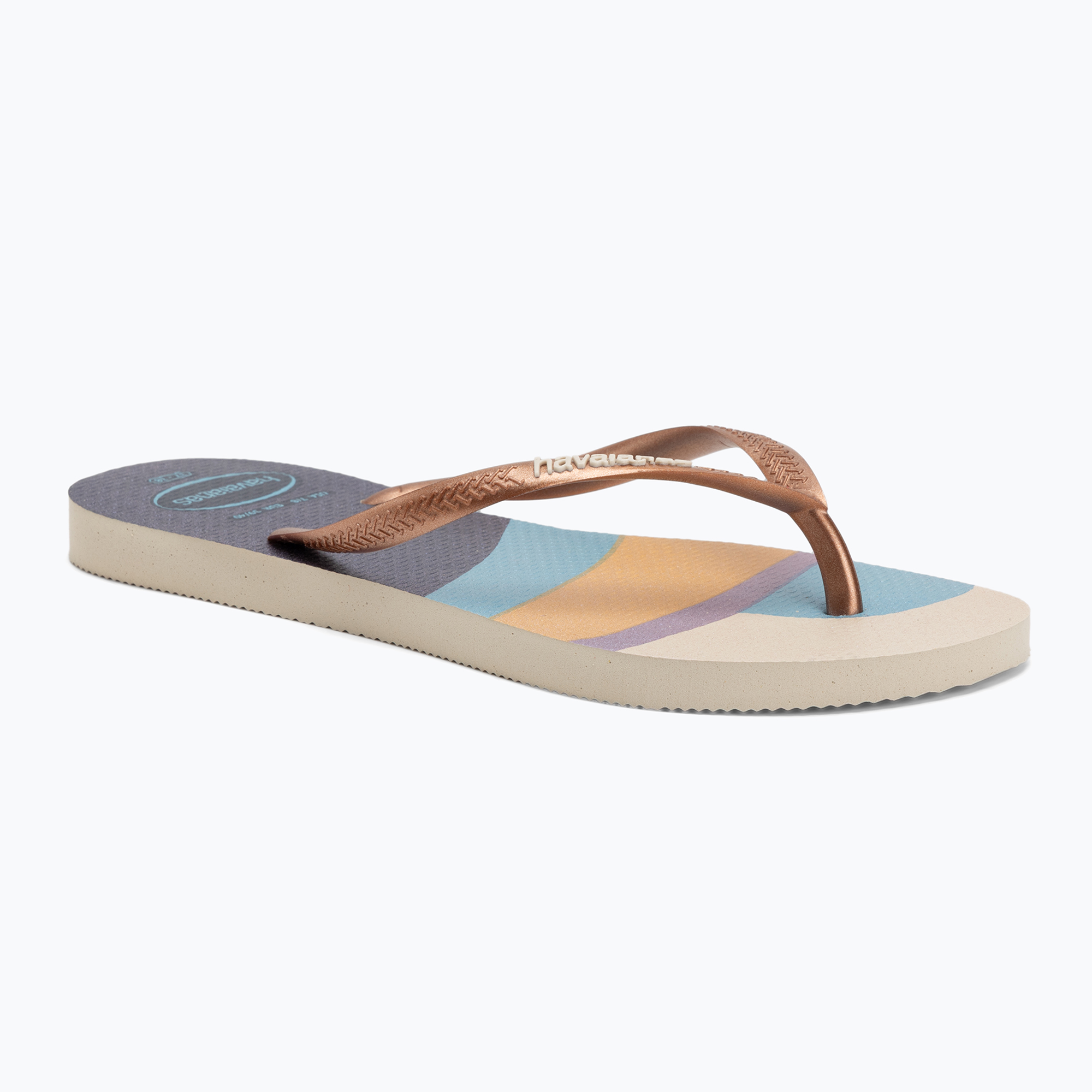 Japonki damskie Havaianas Slim Palette Glow beige 