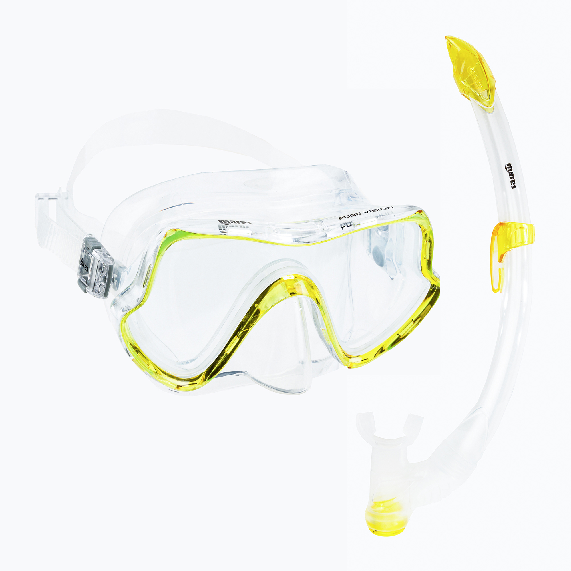 Zestaw do nurkowania Mares Pure Vision clear/yellow | WYSYŁKA W 24H | 30 DNI NA ZWROT