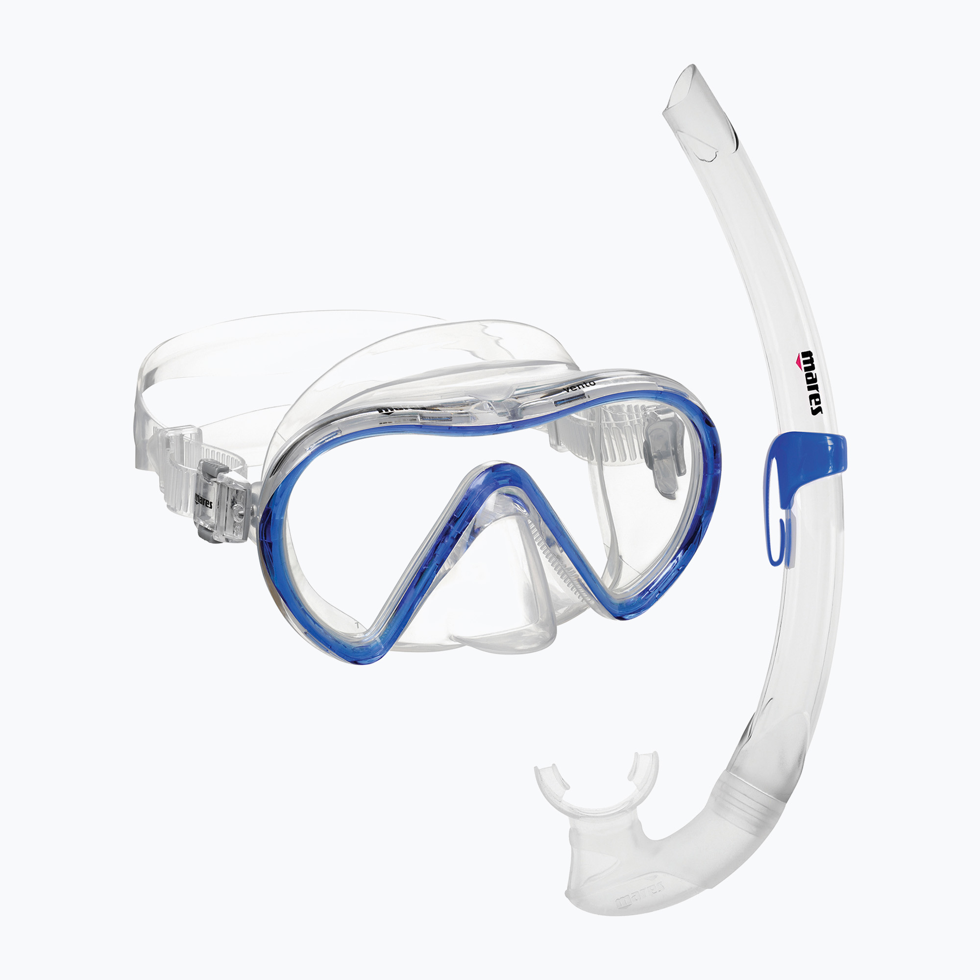 Zestaw do nurkowania Mares Vento clear/blue | WYSYŁKA W 24H | 30 DNI NA ZWROT