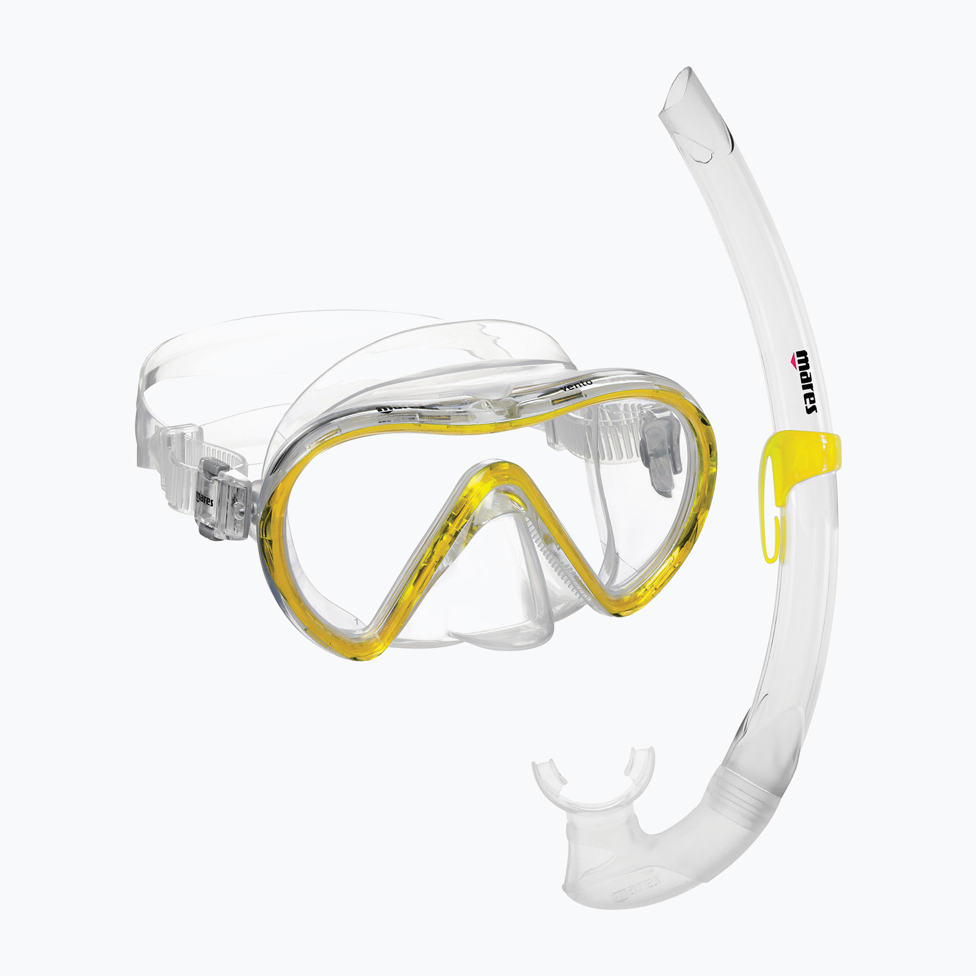 Zestaw do nurkowania Mares Vento clear/yellow | WYSYŁKA W 24H | 30 DNI NA ZWROT