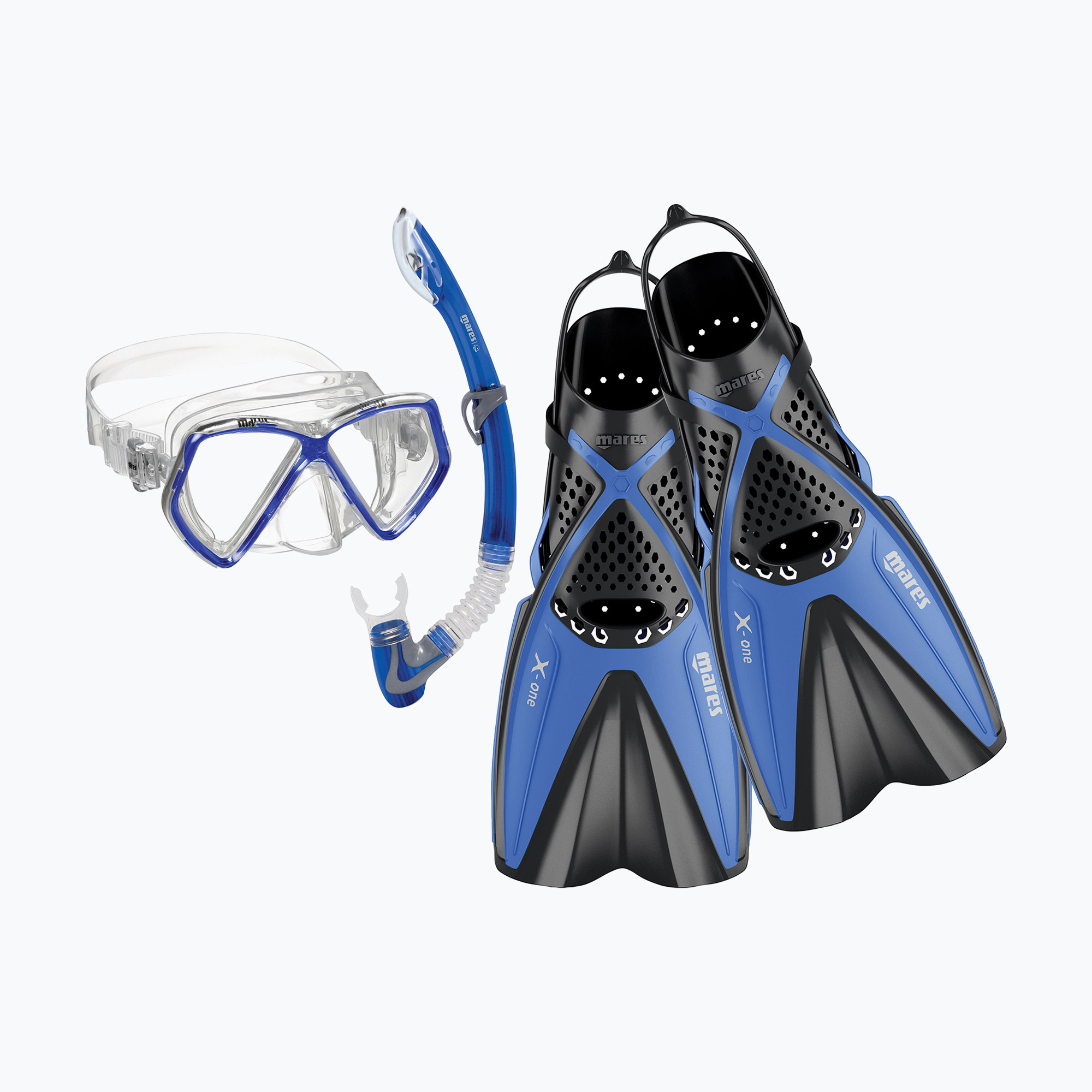 Zestaw do nurkowania dziecięcy Mares X-One Pirate blue/black | WYSYŁKA W 24H | 30 DNI NA ZWROT