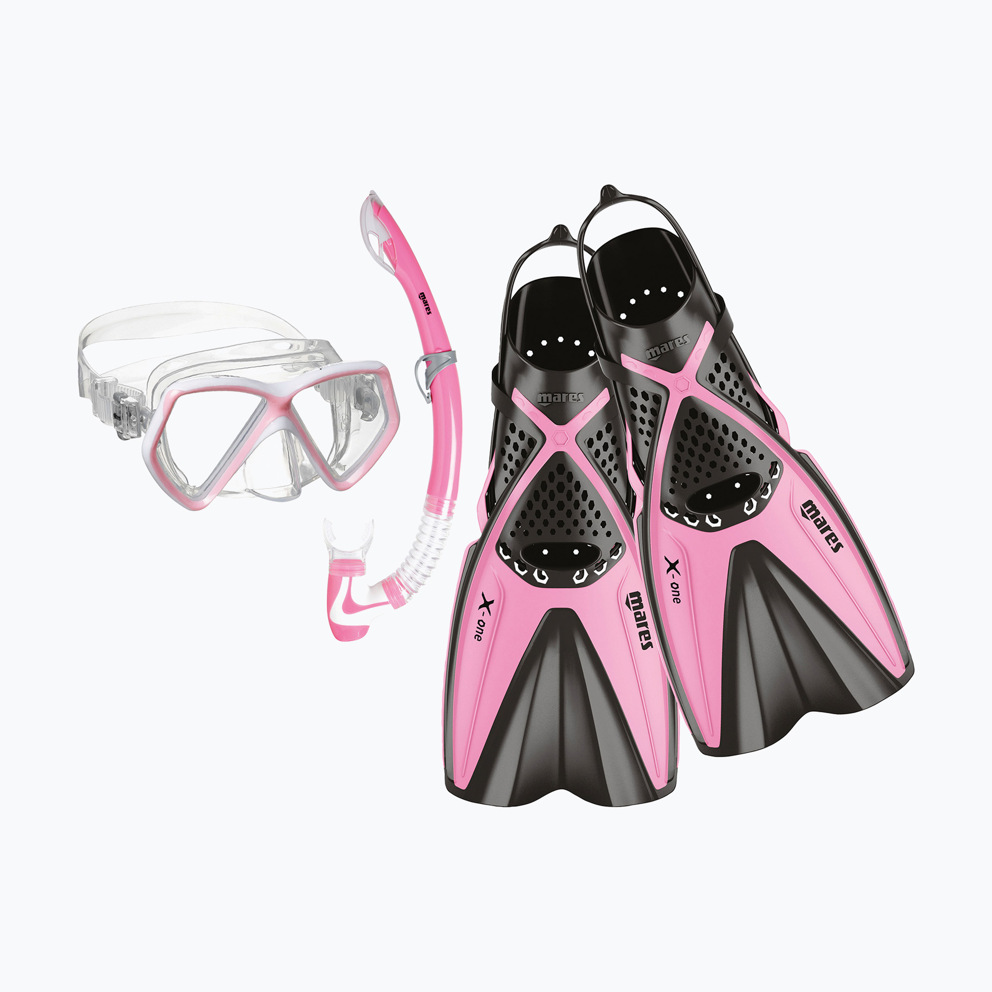 Zestaw do nurkowania dziecięcy Mares X-One Pirate pink/black | WYSYŁKA W 24H | 30 DNI NA ZWROT