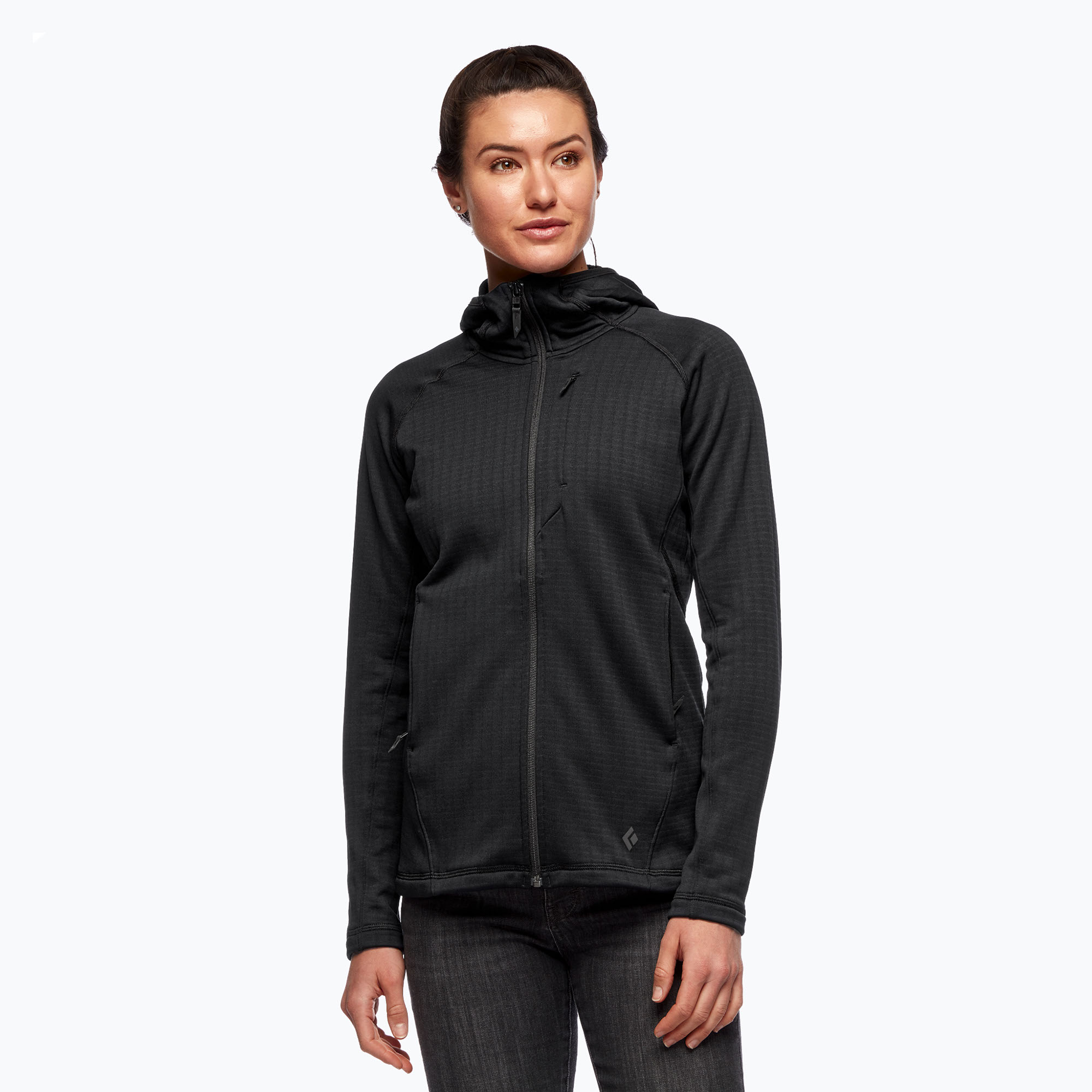 Bluza trekkingowa damska Black Diamond Factor Hoody black | WYSYŁKA W 24H | 30 DNI NA ZWROT