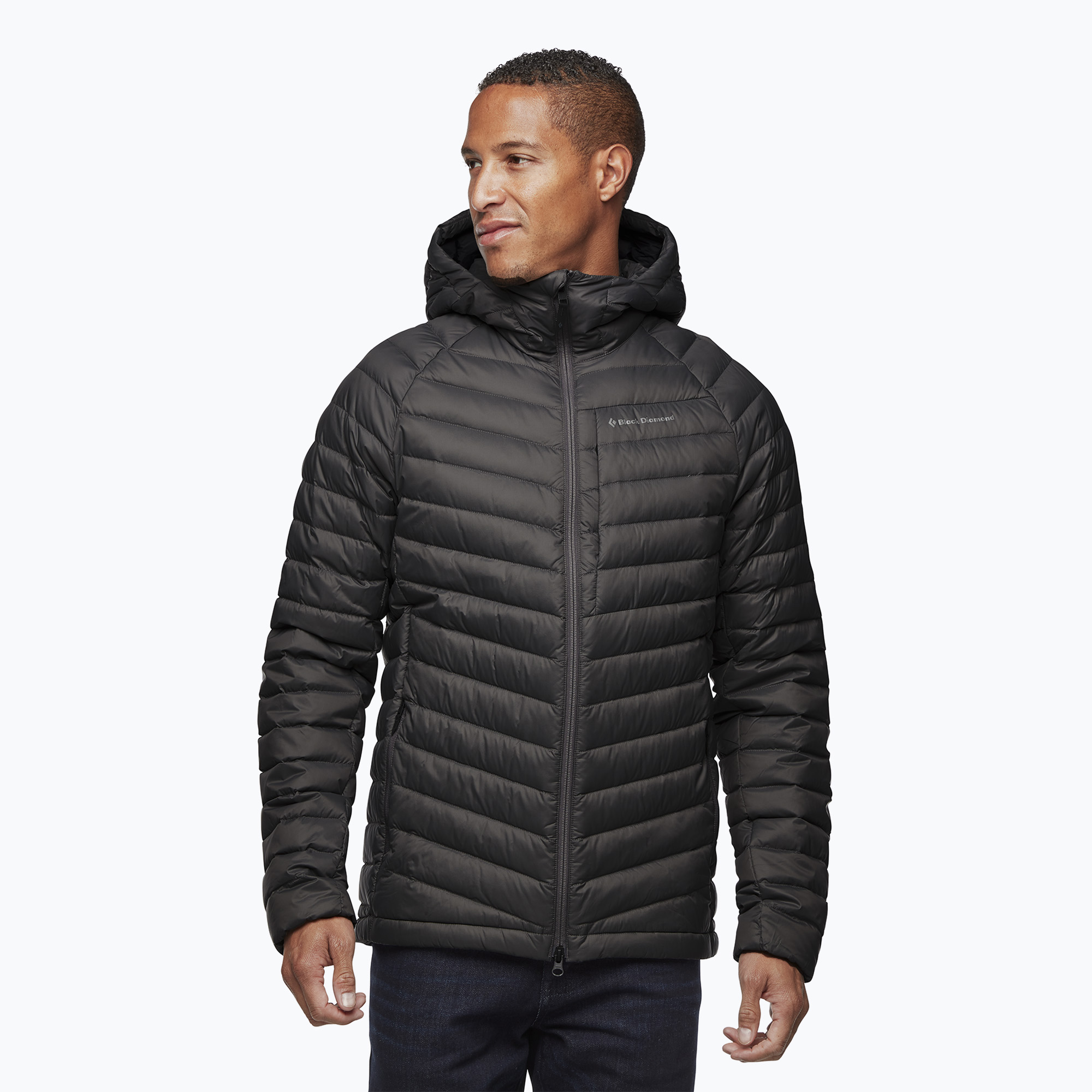 Kurtka puchowa męska Black Diamond Access Down Hoody black | WYSYŁKA W 24H | 30 DNI NA ZWROT