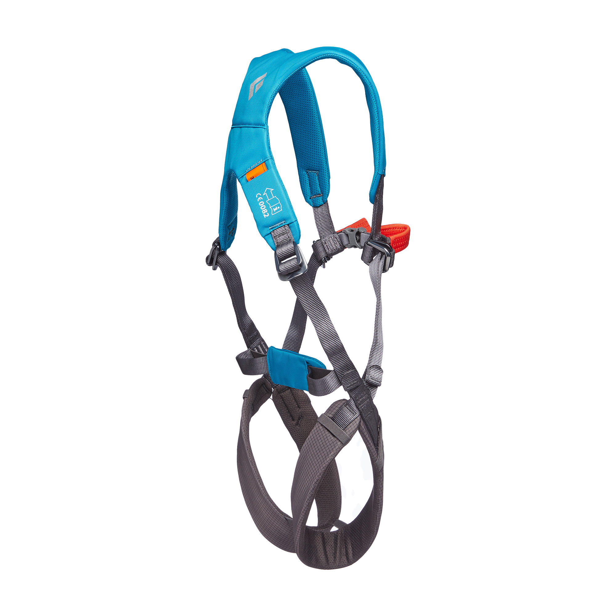 Uprząż wspinaczkowa dziecięca Black Diamond Momentum FL Body azul 