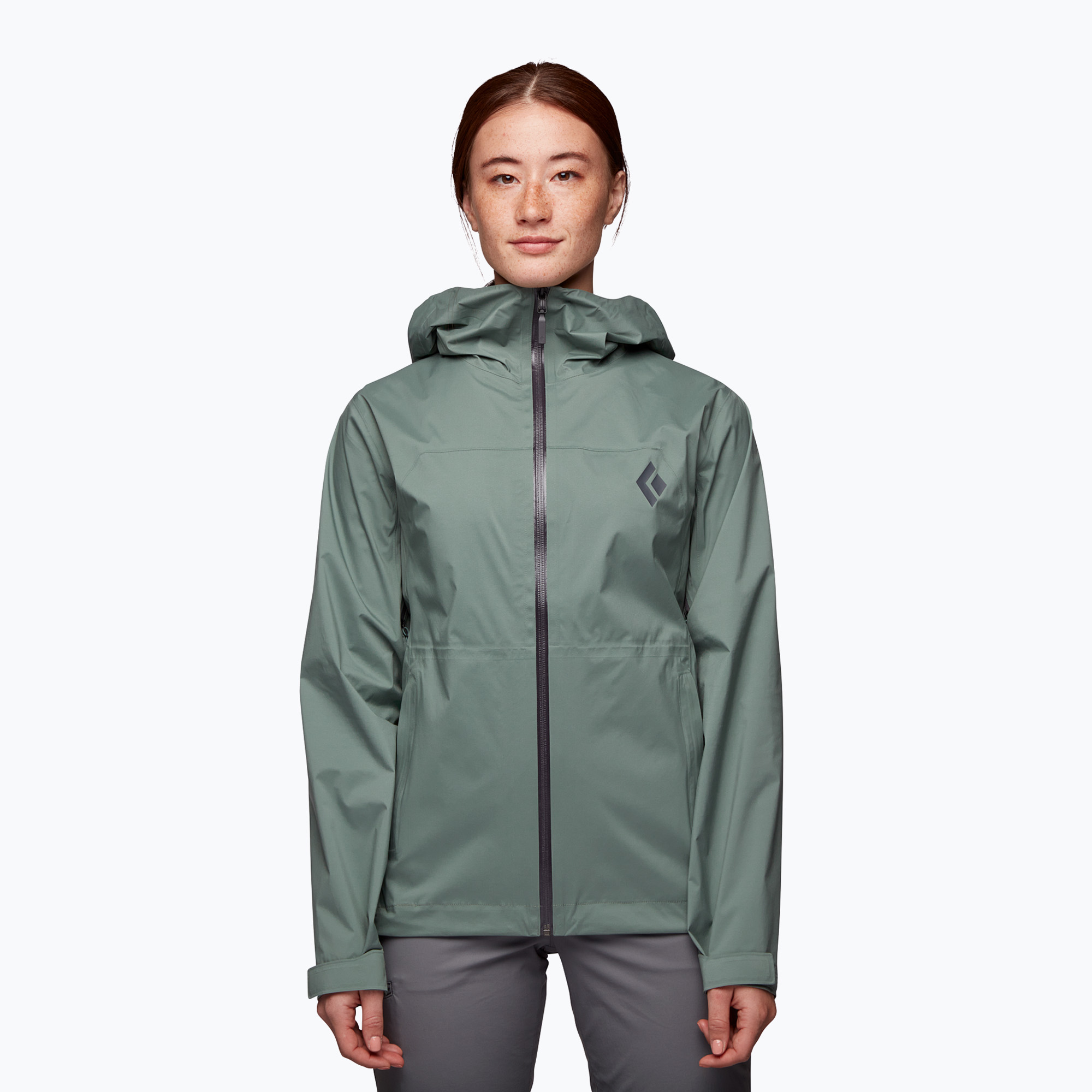 Kurtka przeciwdeszczowa damska Black Diamond Stormline Stretch Rain laurel green | WYSYŁKA W 24H | 30 DNI NA ZWROT