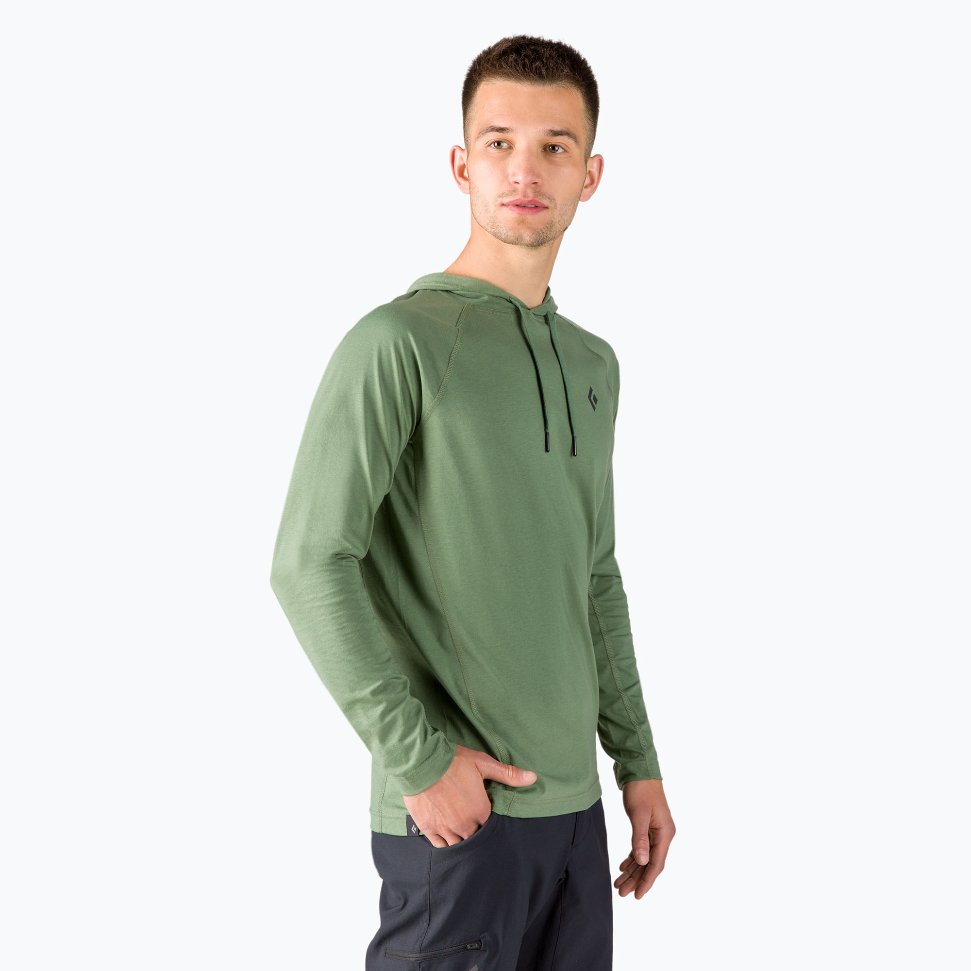 Bluza trekkingowa męska Black Diamond Crag Hoody arbor green | WYSYŁKA W 24H | 30 DNI NA ZWROT