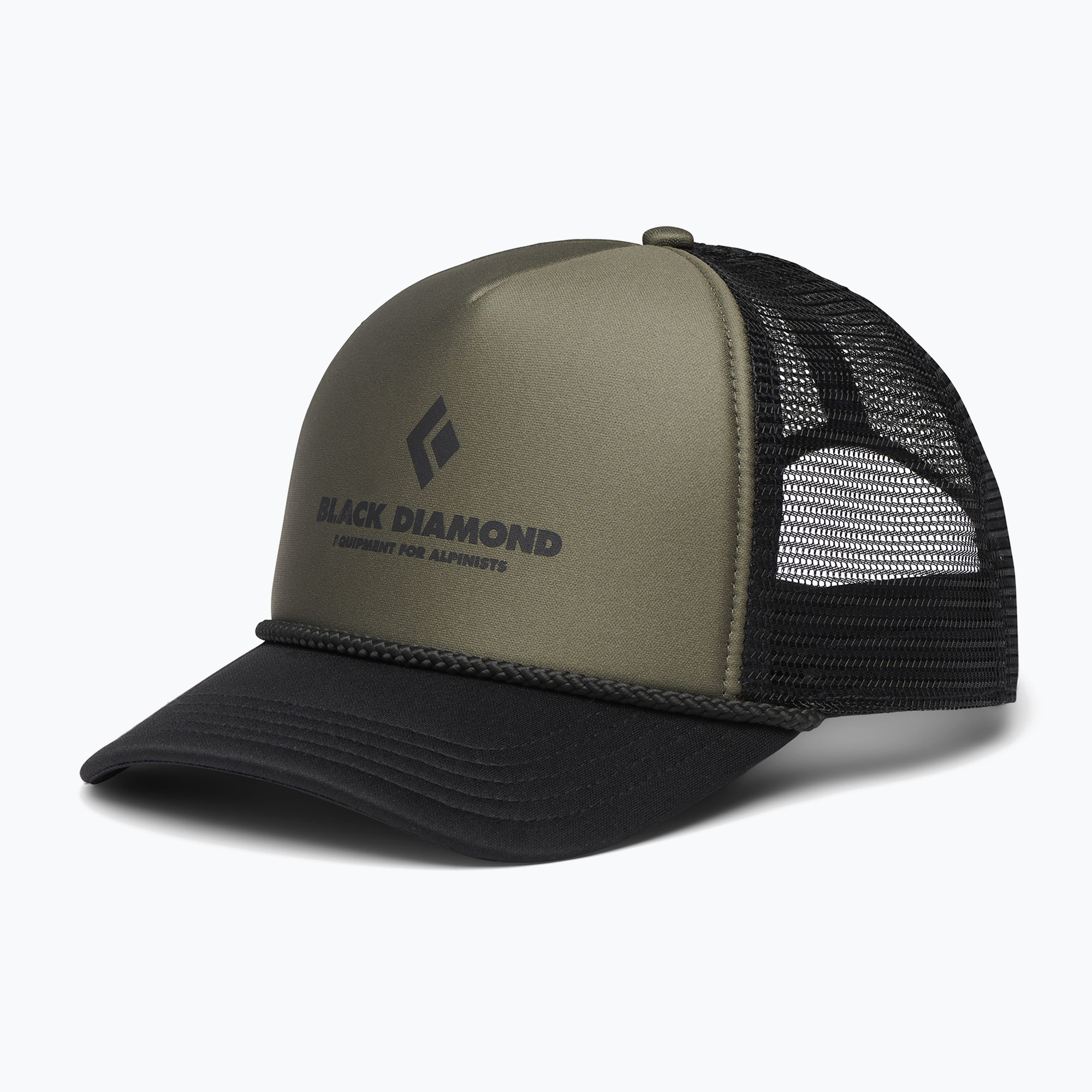 Czapka z daszkiem Black Diamond Flat Bill Trucker tundra/black/bd wordmark | WYSYŁKA W 24H | 30 DNI NA ZWROT