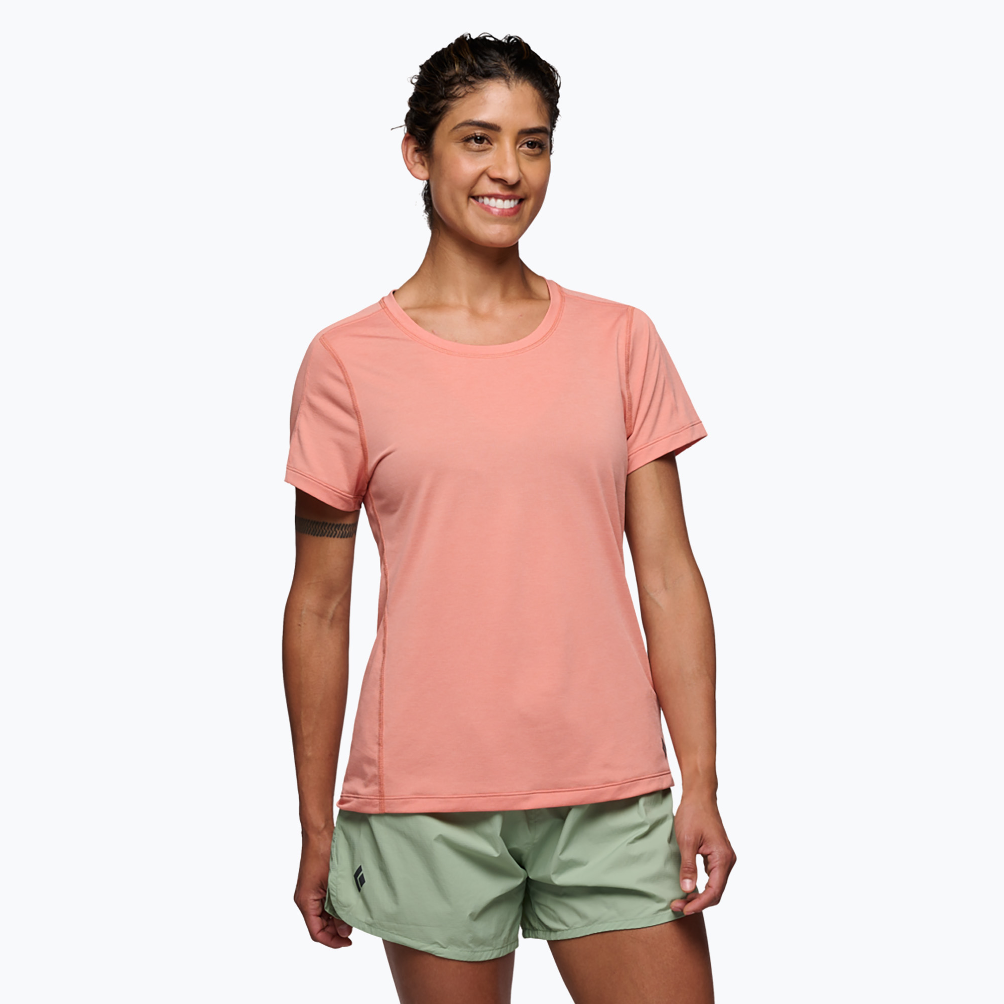 Koszulka trekkingowa damska Black Diamond Lightwire SS Tech Tee himalayan salt | WYSYŁKA W 24H | 30 DNI NA ZWROT