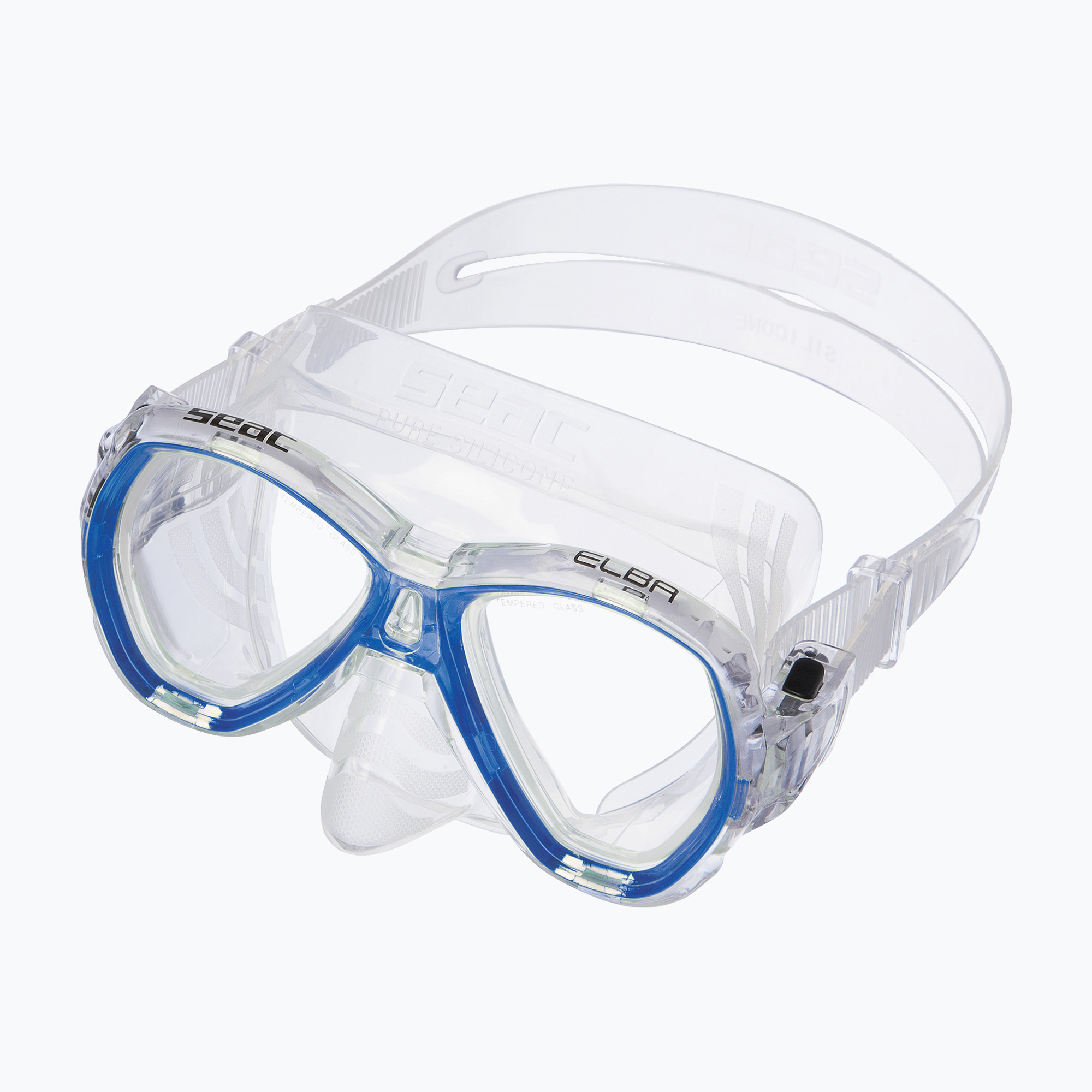 Фото - Маска для плавання Maska do snorkelingu SEAC Elba blue | WYSYŁKA W 24H | 30 DNI NA ZWROT