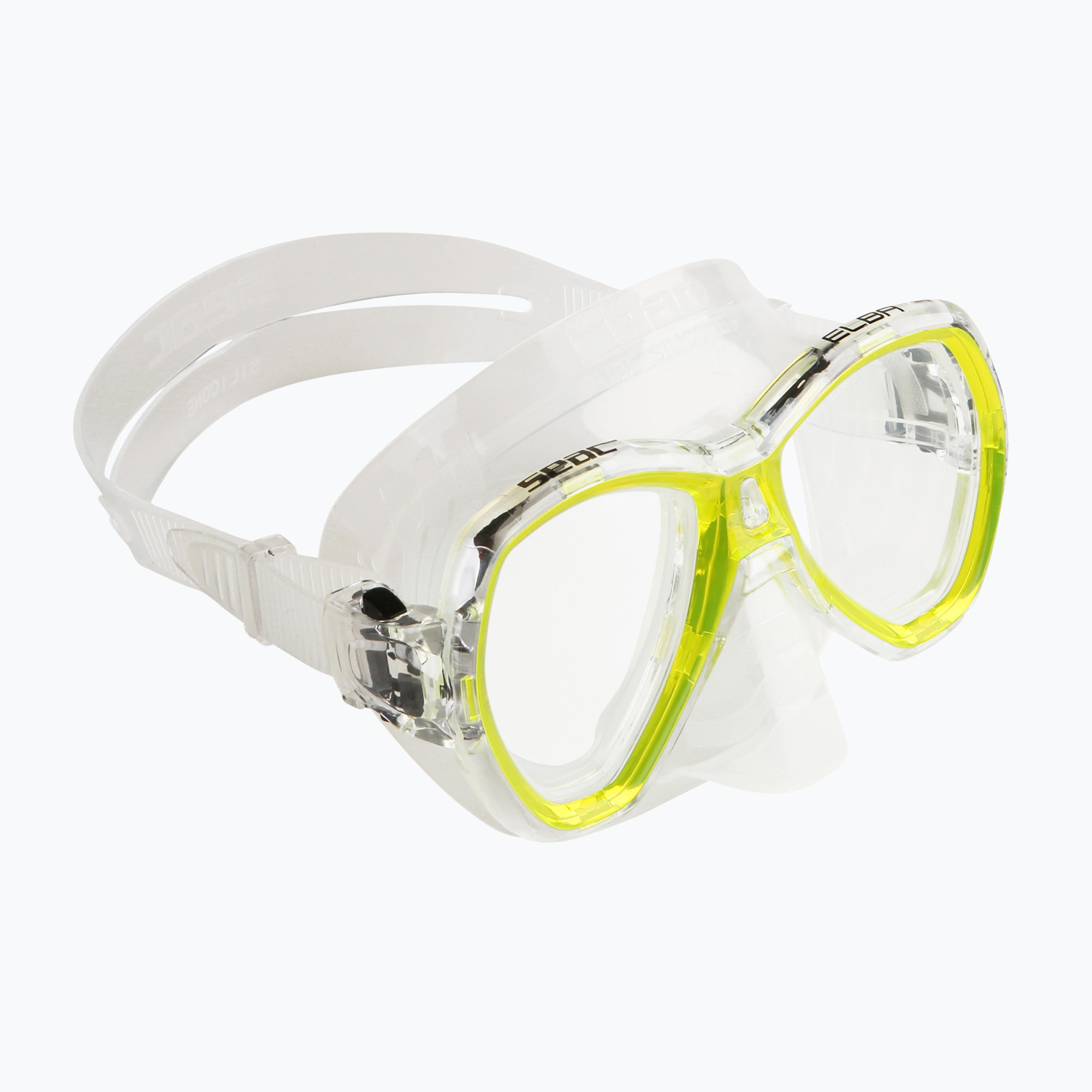 Фото - Маска для плавання Maska do nurkowania SEAC Elba yellow | WYSYŁKA W 24H | 30 DNI NA ZWROT