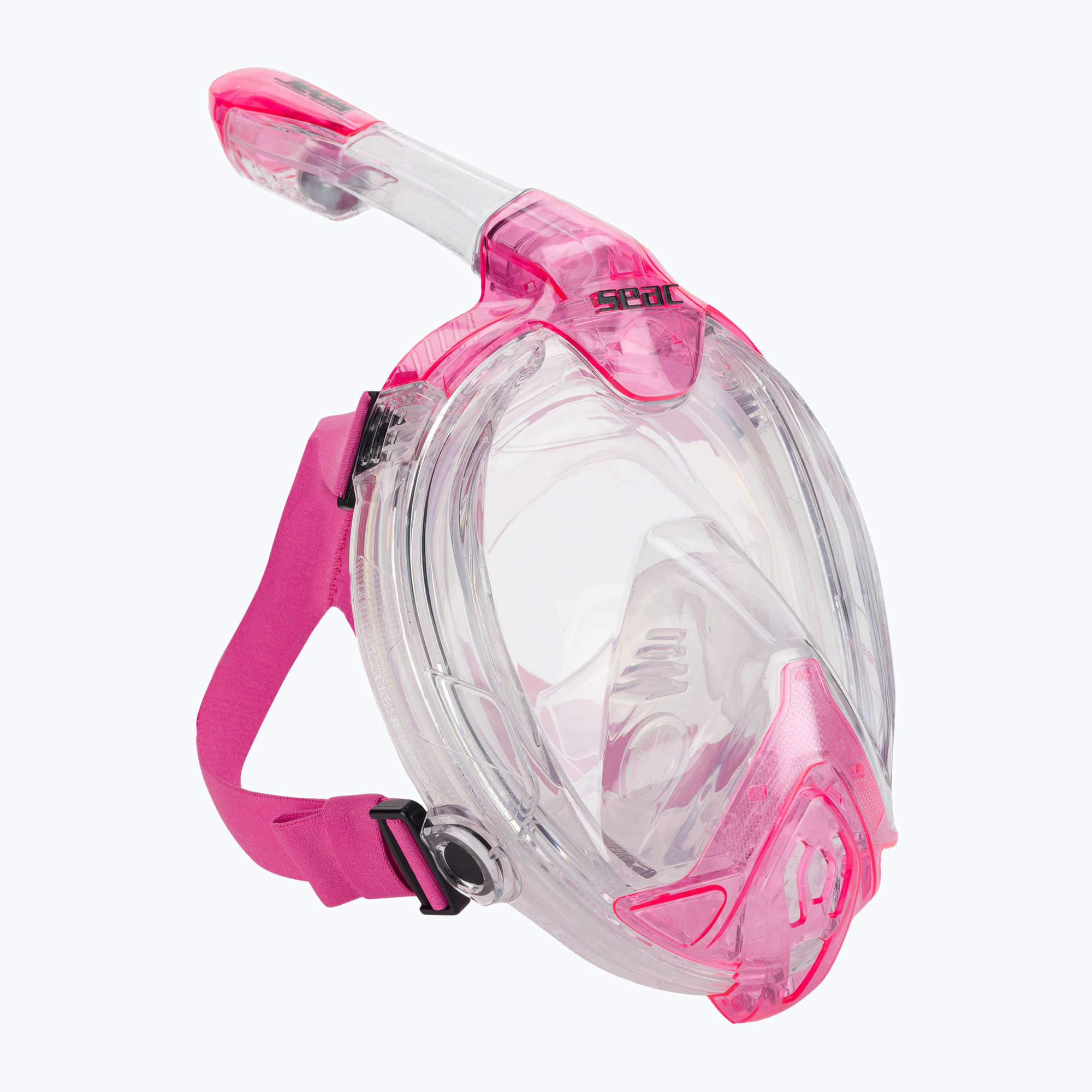 Maska pełnotwarzowa do snorkelingu SEAC Libera transparent/pink | WYSYŁKA W 24H | 30 DNI NA ZWROT