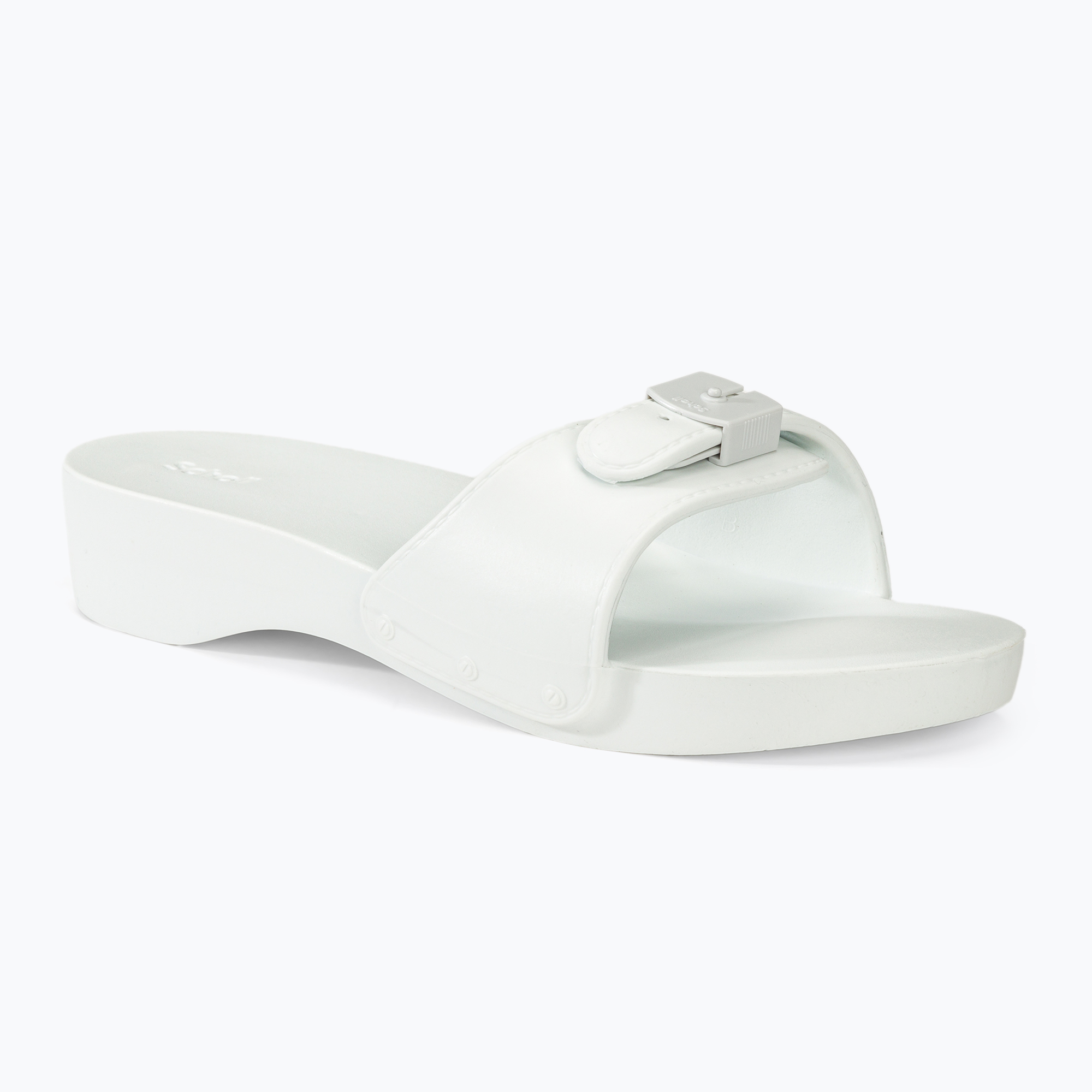 Klapki damskie Scholl Pescura Heel Aqua Eva off white | WYSYŁKA W 24H | 30 DNI NA ZWROT