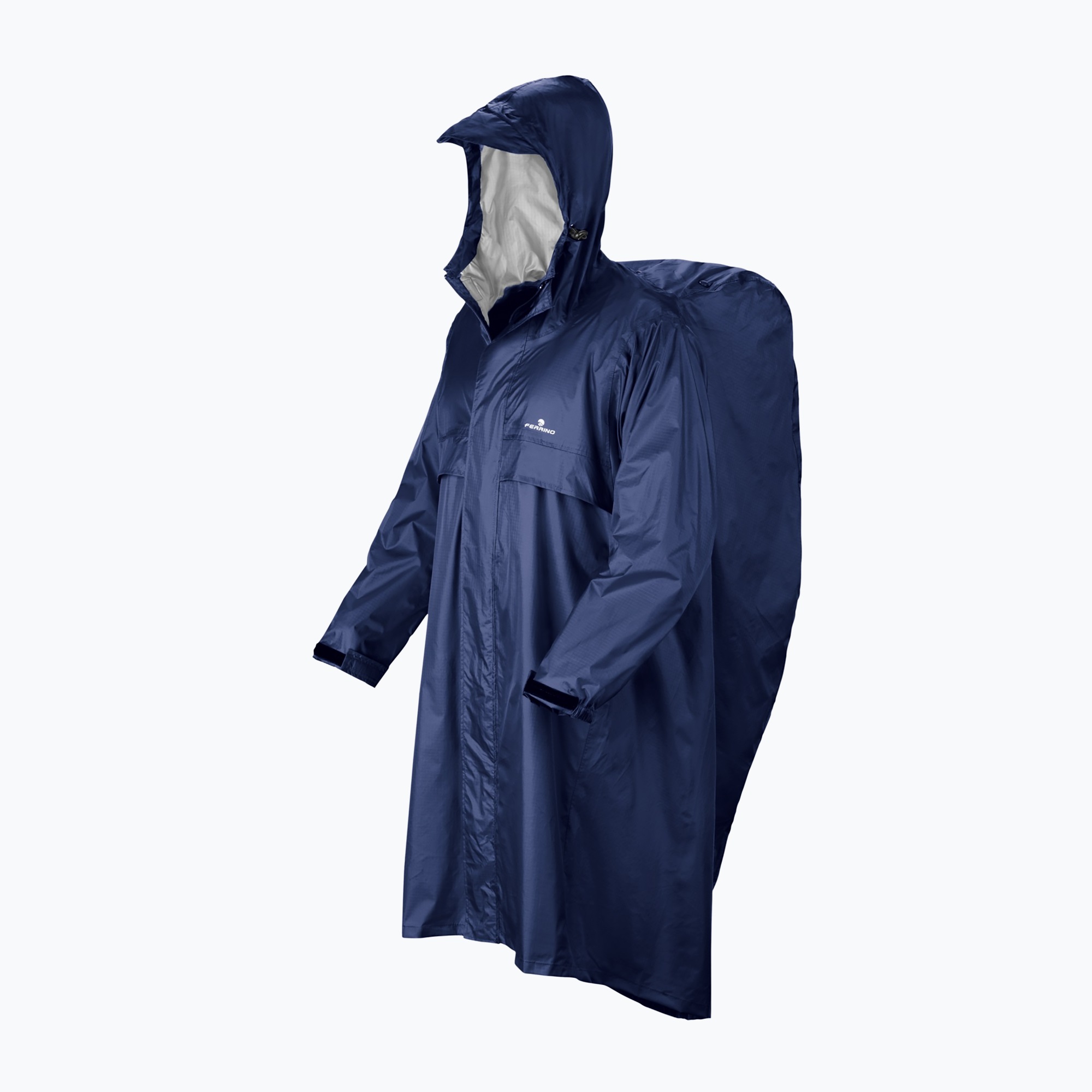 Peleryna przeciwdeszczowa Ferrino Trekker Ripstop navy 