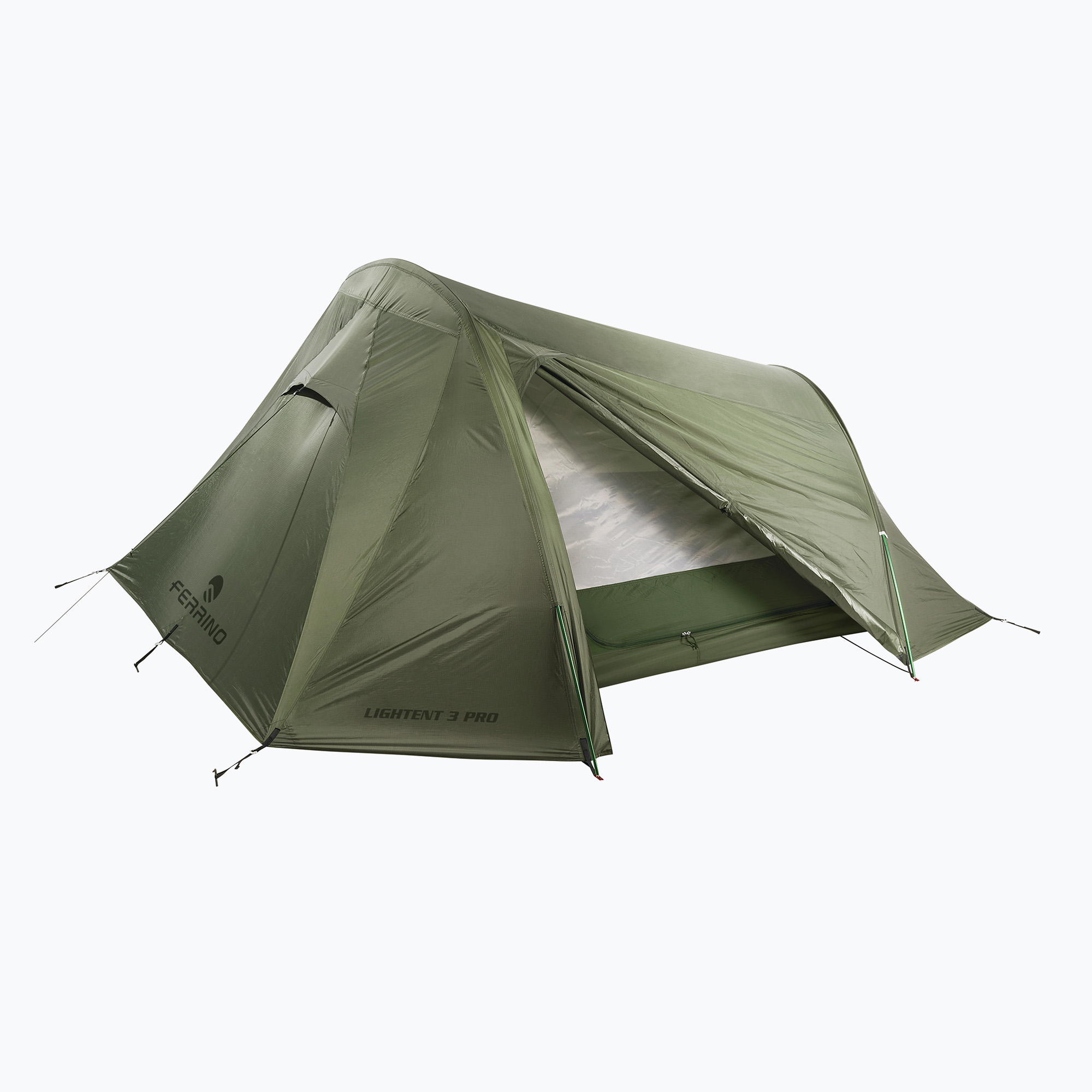 Namiot trekkingowy 3-osobowy Ferrino Lightent 3 Pro olive/green 
