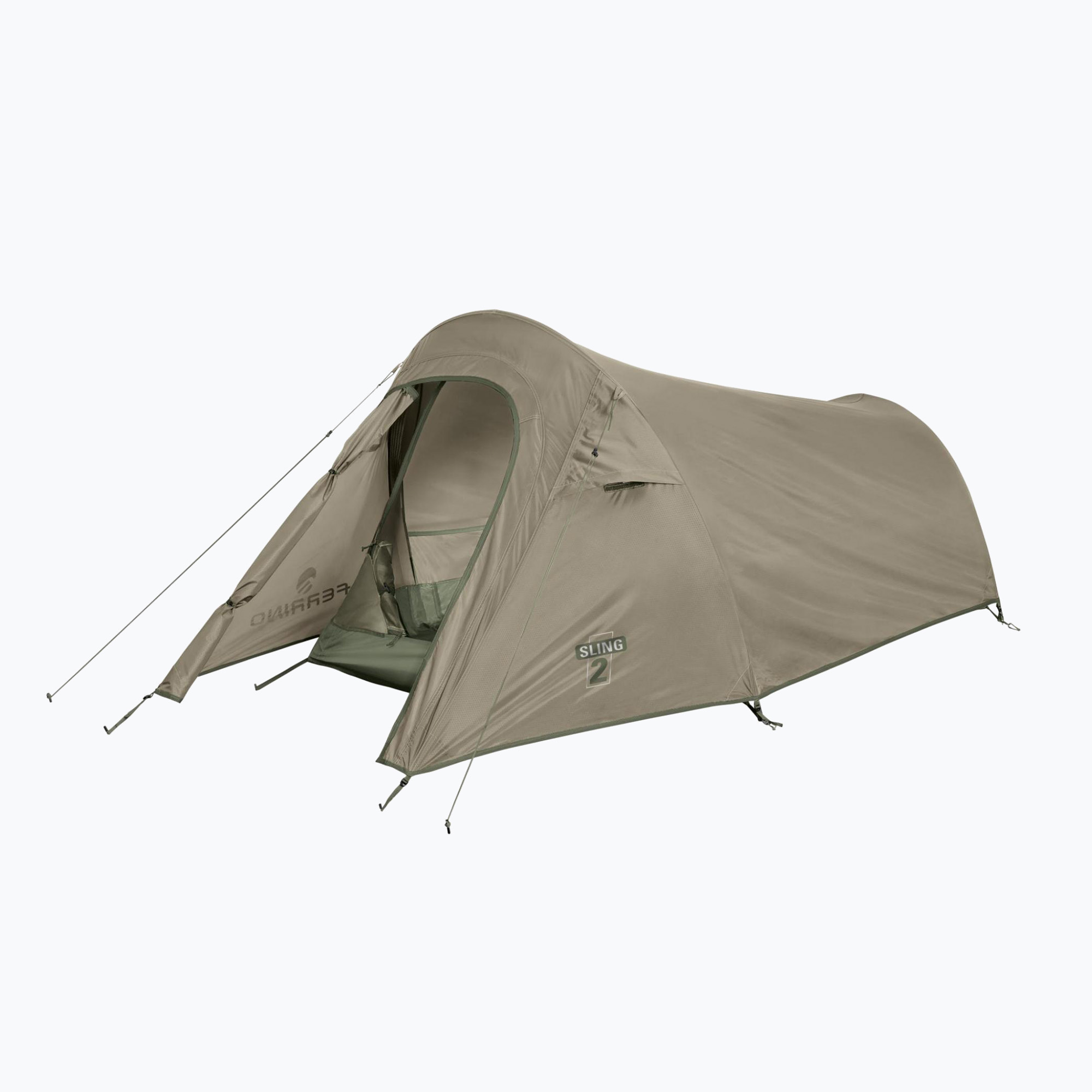 Namiot trekkingowy 2-osobowy Ferrino Sling 2 brown | WYSYŁKA W 24H | 30 DNI NA ZWROT