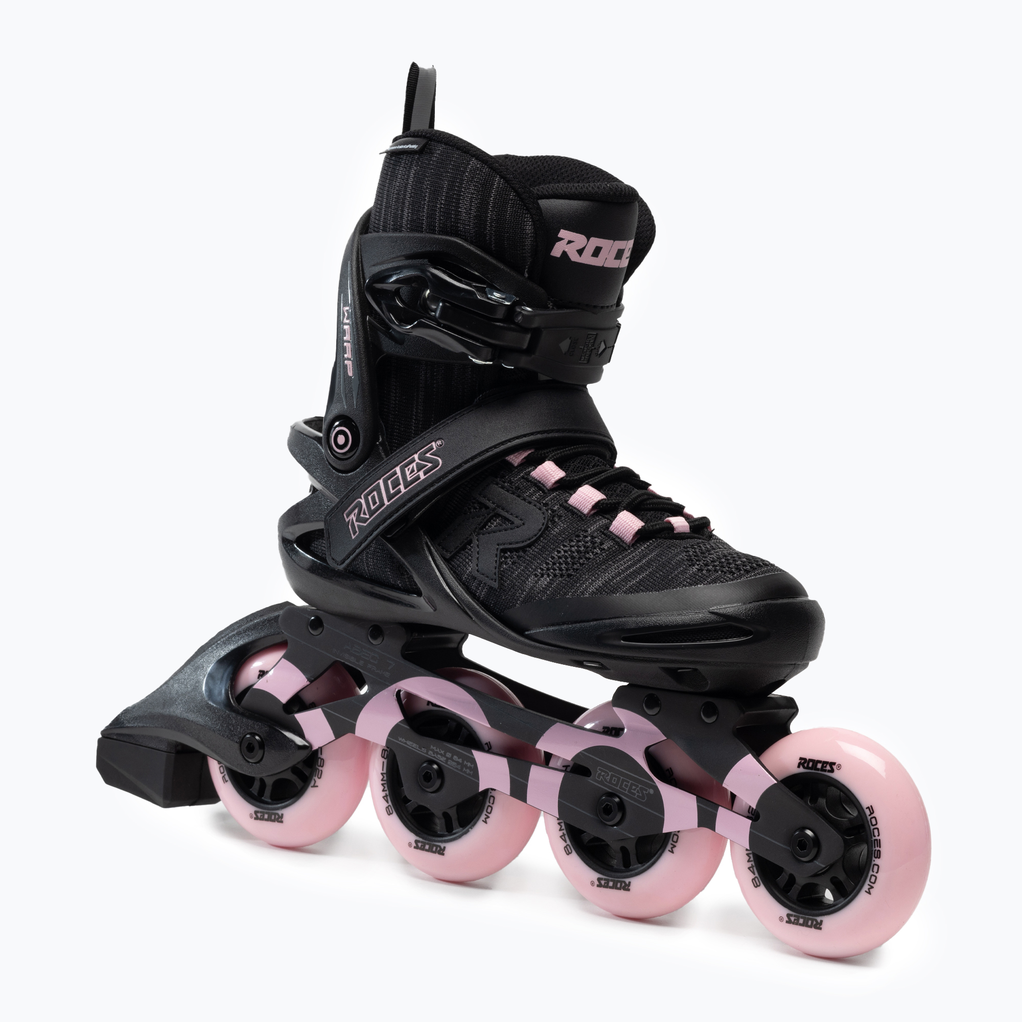 Rolki damskie Roces Warp Thread TIF black/light pink | WYSYŁKA W 24H | 30 DNI NA ZWROT