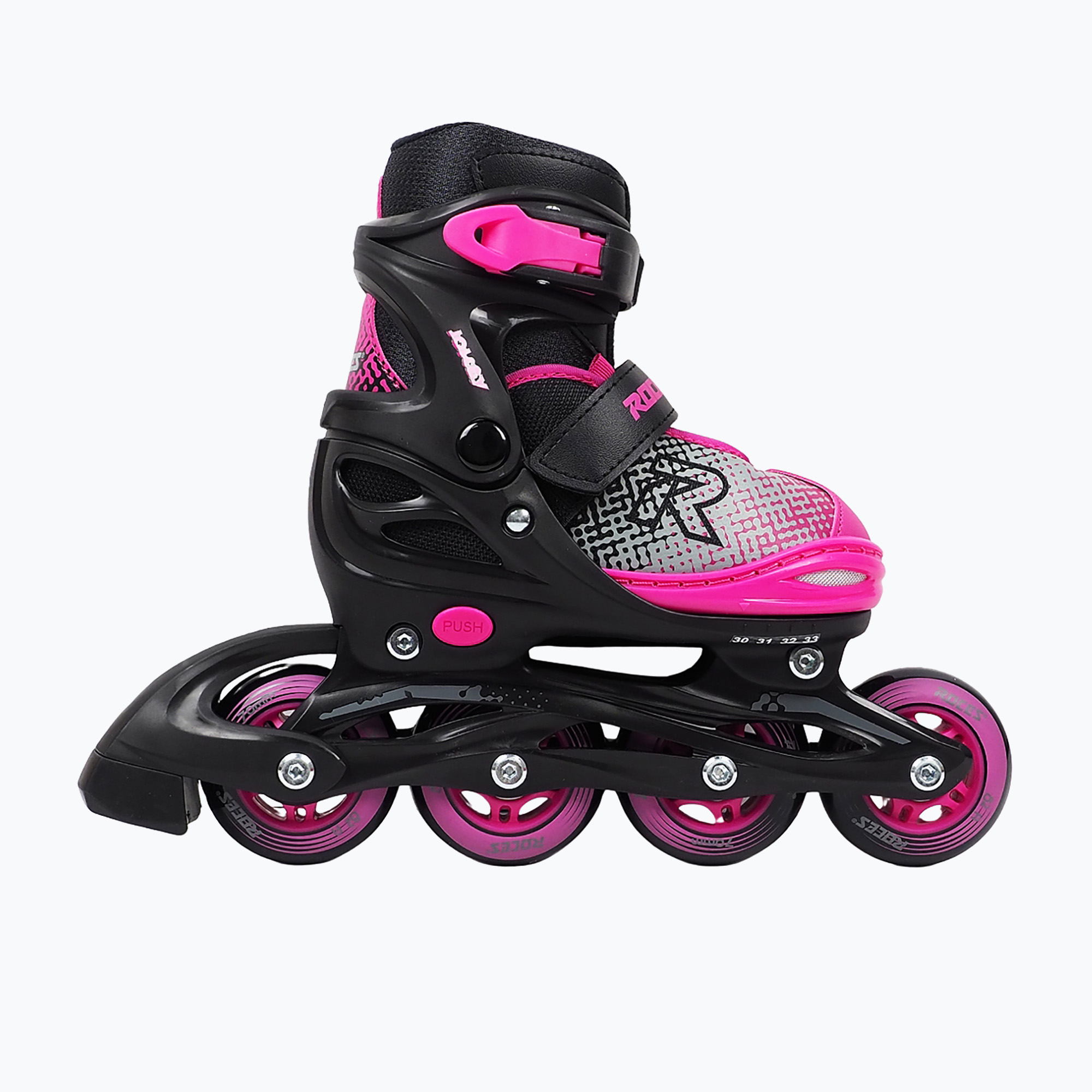 Rolki dziecięce Roces Jokey X Girl black/pink 