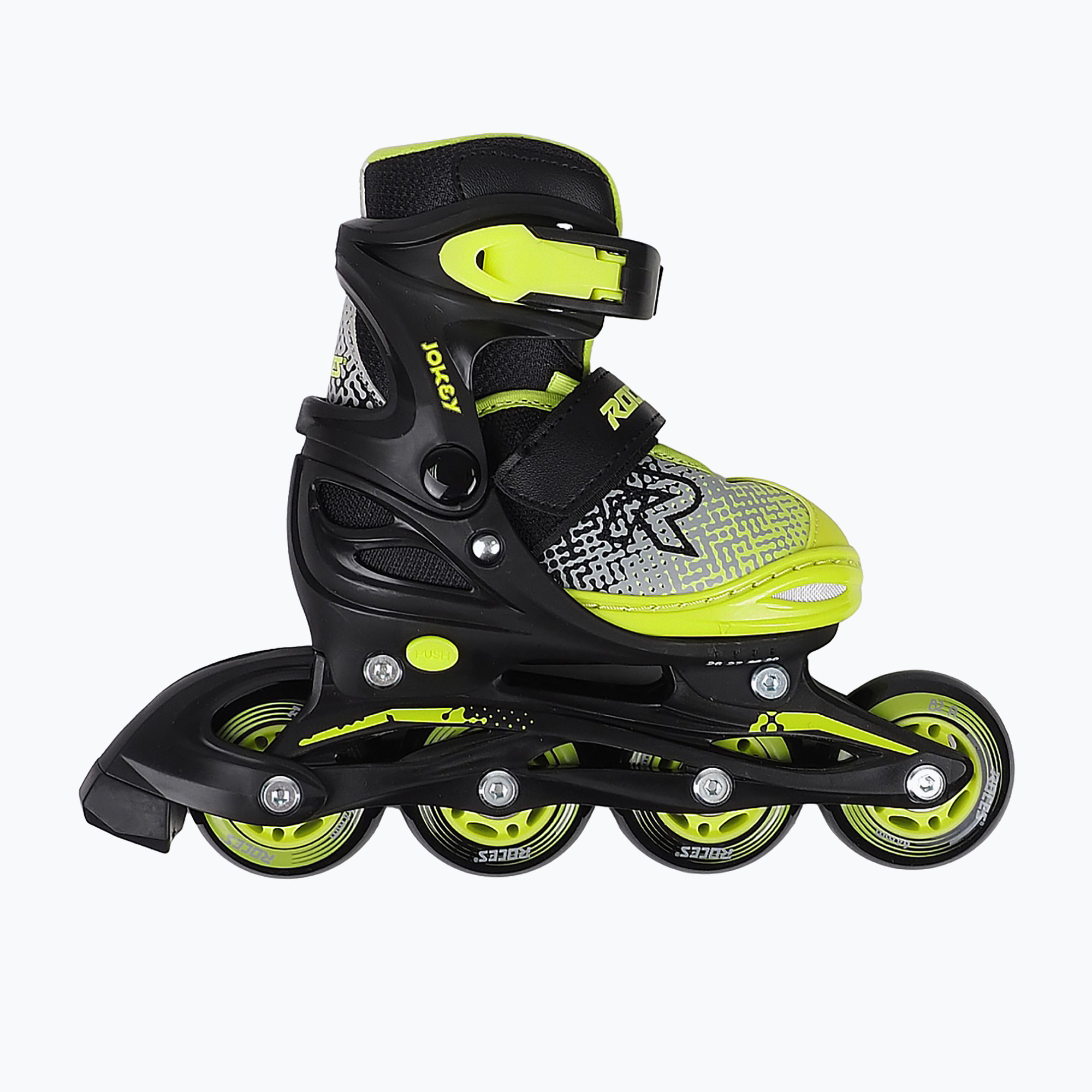 Rolki dziecięce Roces Jokey X Boy black/lime 