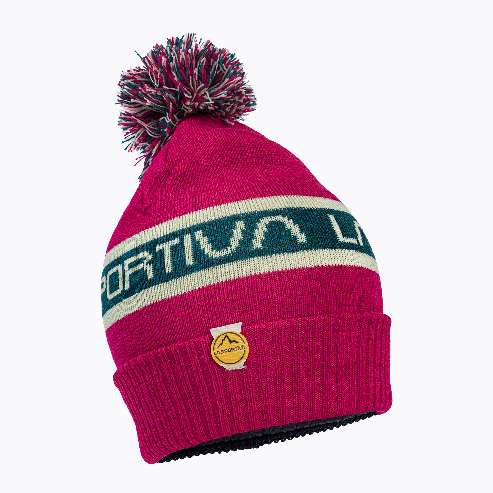 Czapka zimowa La Sportiva Orbit Beanie cerise/crystal | WYSYŁKA W 24H | 30 DNI NA ZWROT
