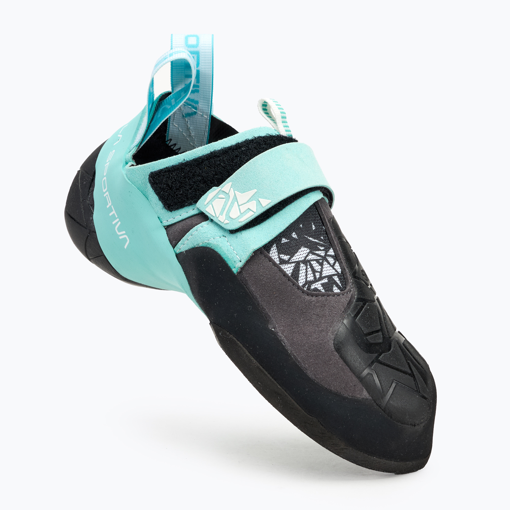 Zdjęcia - Buty trekkingowe La Sportiva Buty wspinaczkowe damskie  Skwama Vegan carbon/turquoise | WYSYŁKA W 24H | 30 DNI NA ZWROT 