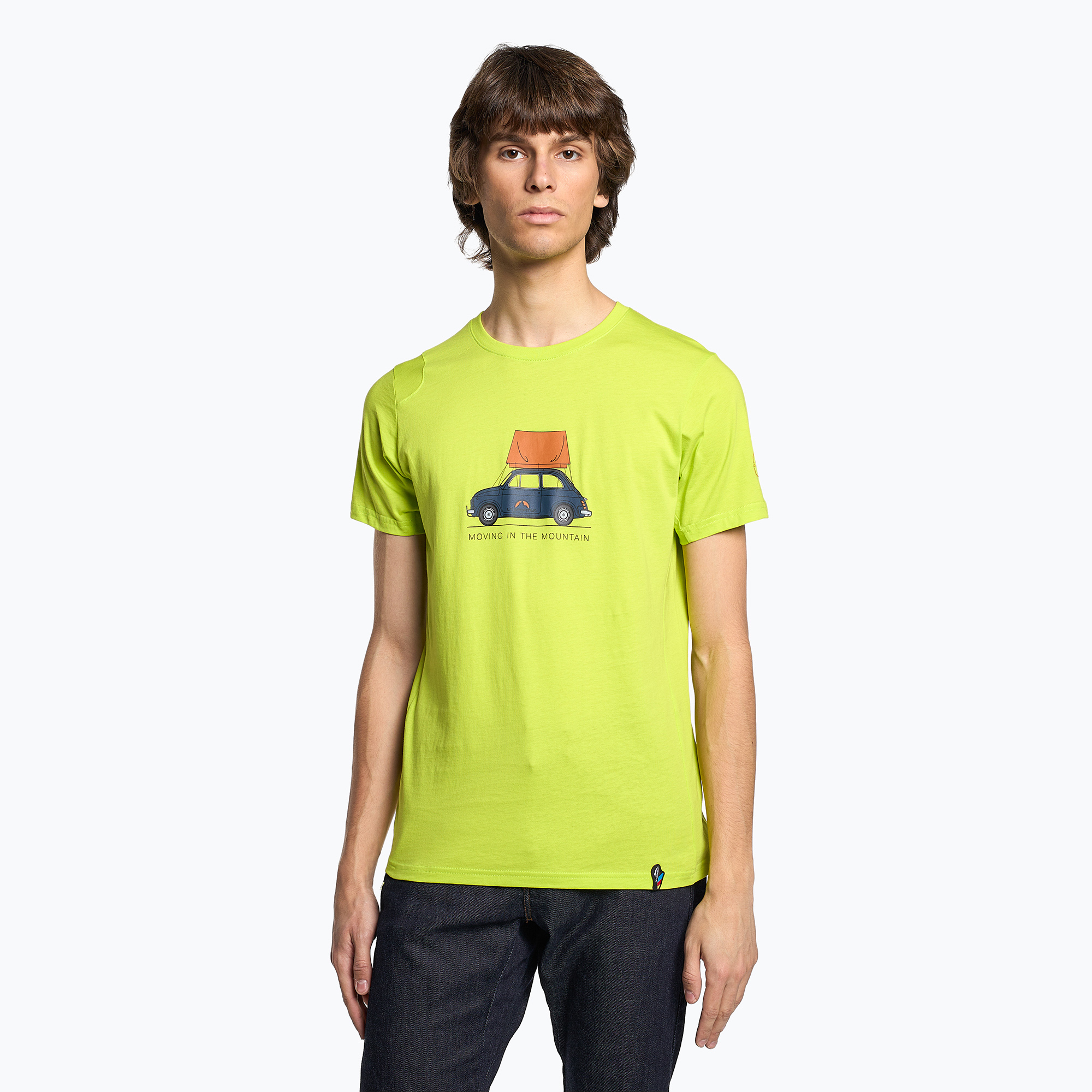 Koszulka męska La Sportiva Cinquecento lime punch | WYSYŁKA W 24H | 30 DNI NA ZWROT