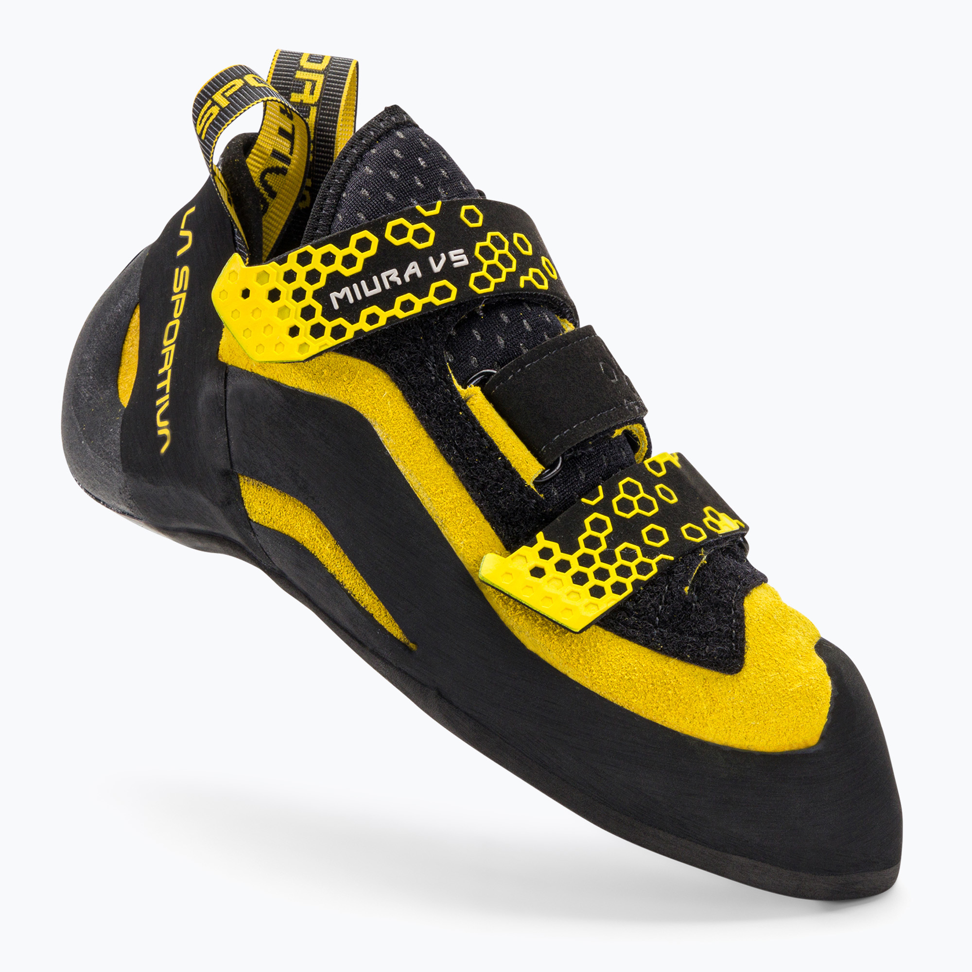 Buty wspinaczkowe męskie La Sportiva Miura VS black/yellow | WYSYŁKA W 24H | 30 DNI NA ZWROT