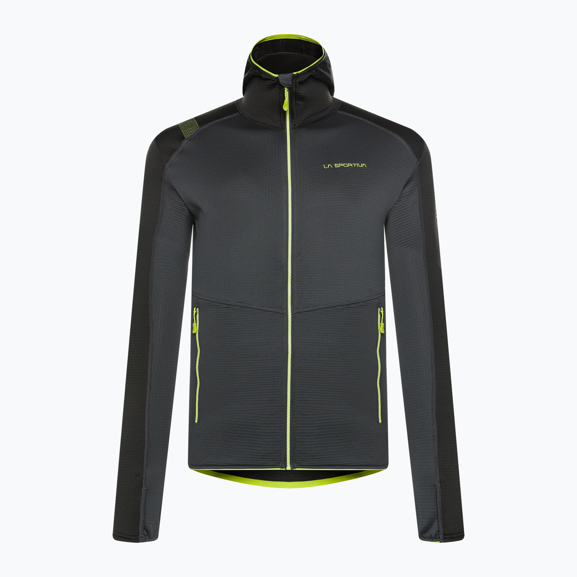 Bluza trekkingowa męska La Sportiva Upendo Hoody carbon/lime punch | WYSYŁKA W 24H | 30 DNI NA ZWROT