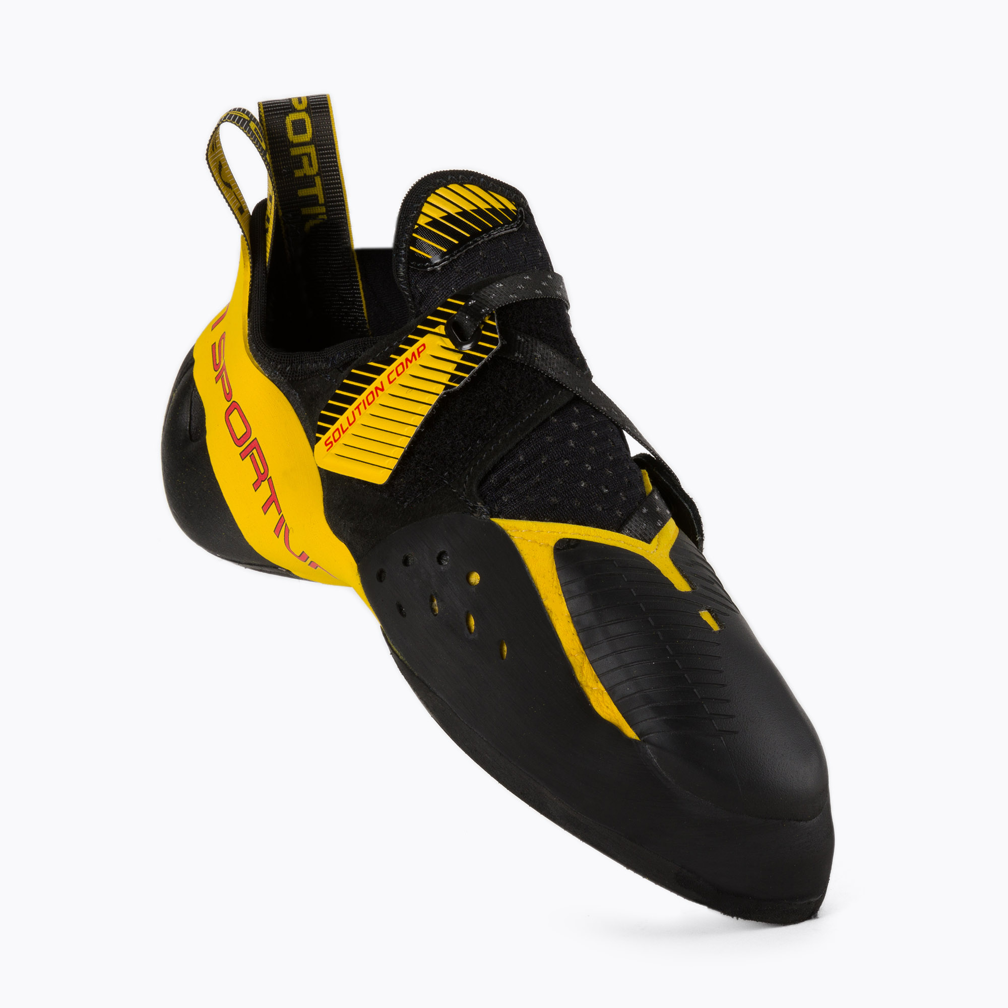 Фото - Трекінгове взуття La Sportiva Buty wspinaczkowe męskie  Solution Comp black/yellow | WYSYŁKA 