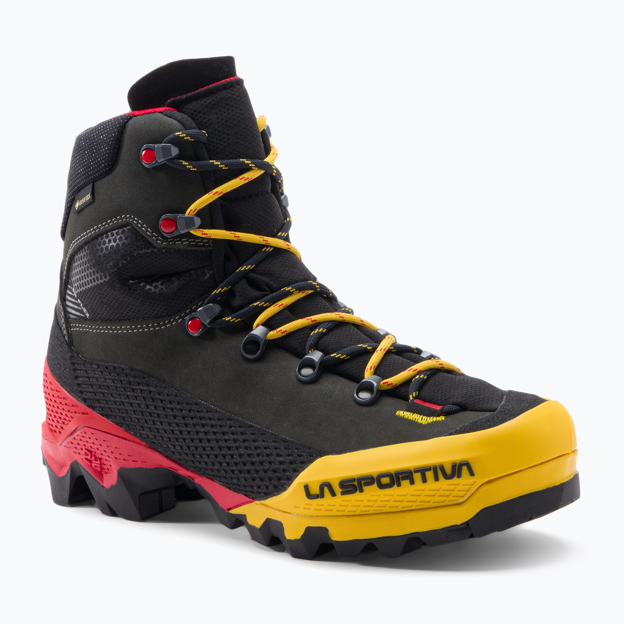 Фото - Трекінгове взуття La Sportiva Buty wysokogórskie męskie  Aequilibrium LT GTX black/yellow | W 