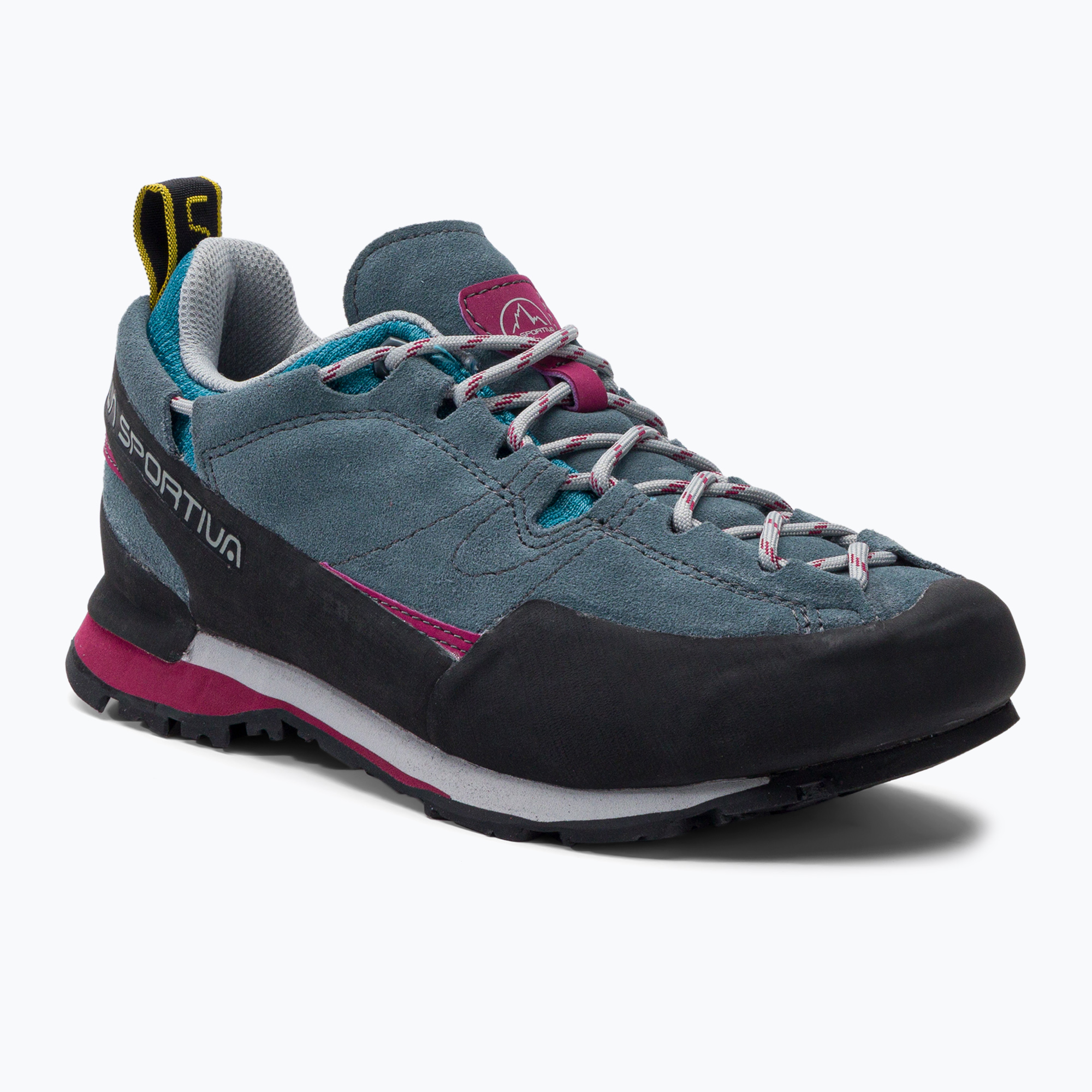 Zdjęcia - Buty trekkingowe La Sportiva Buty podejściowe damskie  Boulder X slate/red/plum | WYSYŁKA W 