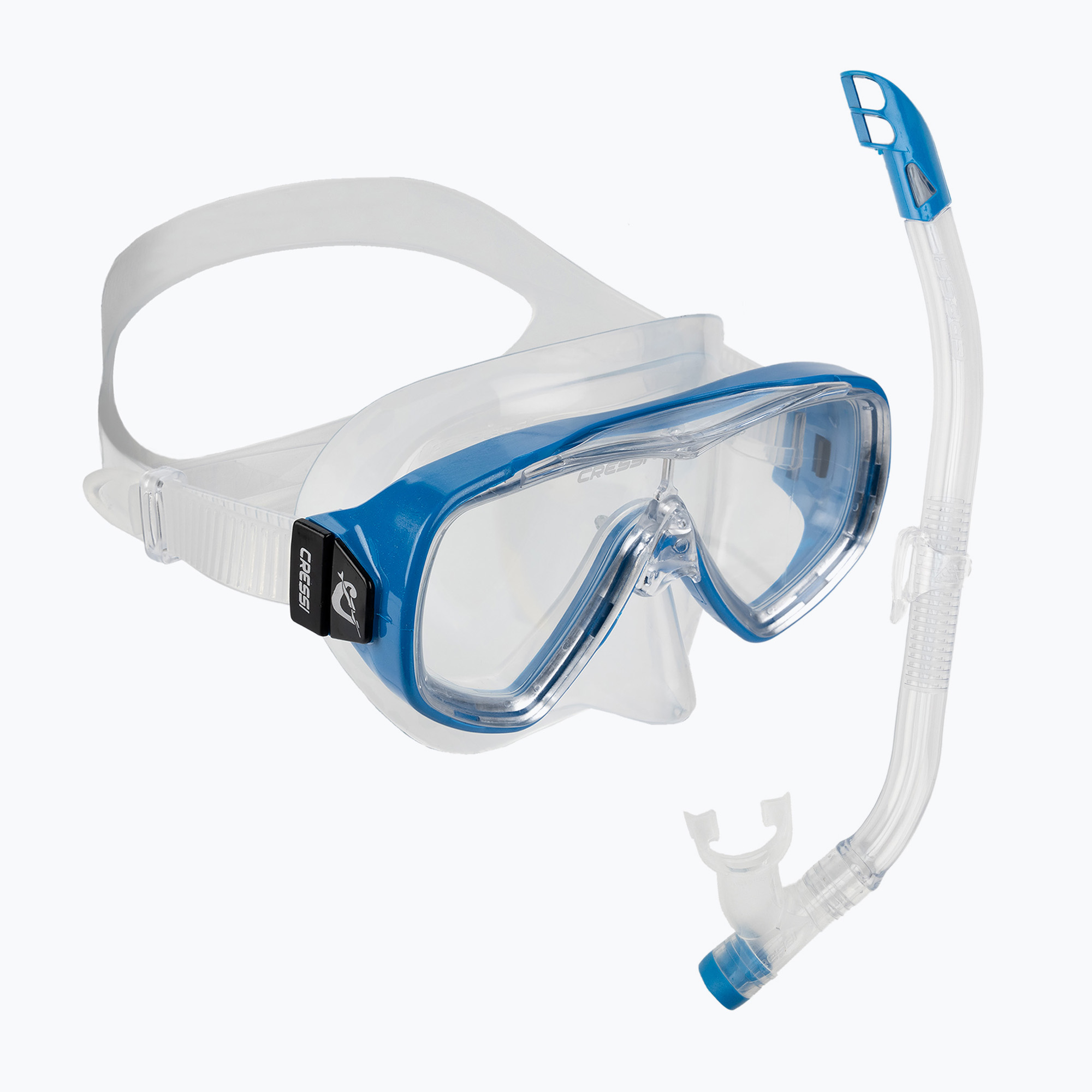 Zestaw do snorkelingu dziecięcy Cressi Ondina + Top clear/blue | WYSYŁKA W 24H | 30 DNI NA ZWROT