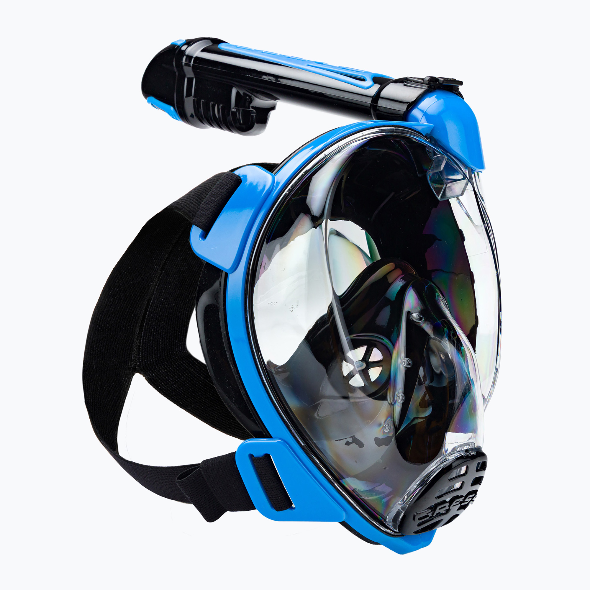 Maska pełnotwarzowa do snorkelingu Cressi Duke Dry Full Face black/blue | WYSYŁKA W 24H | 30 DNI NA ZWROT