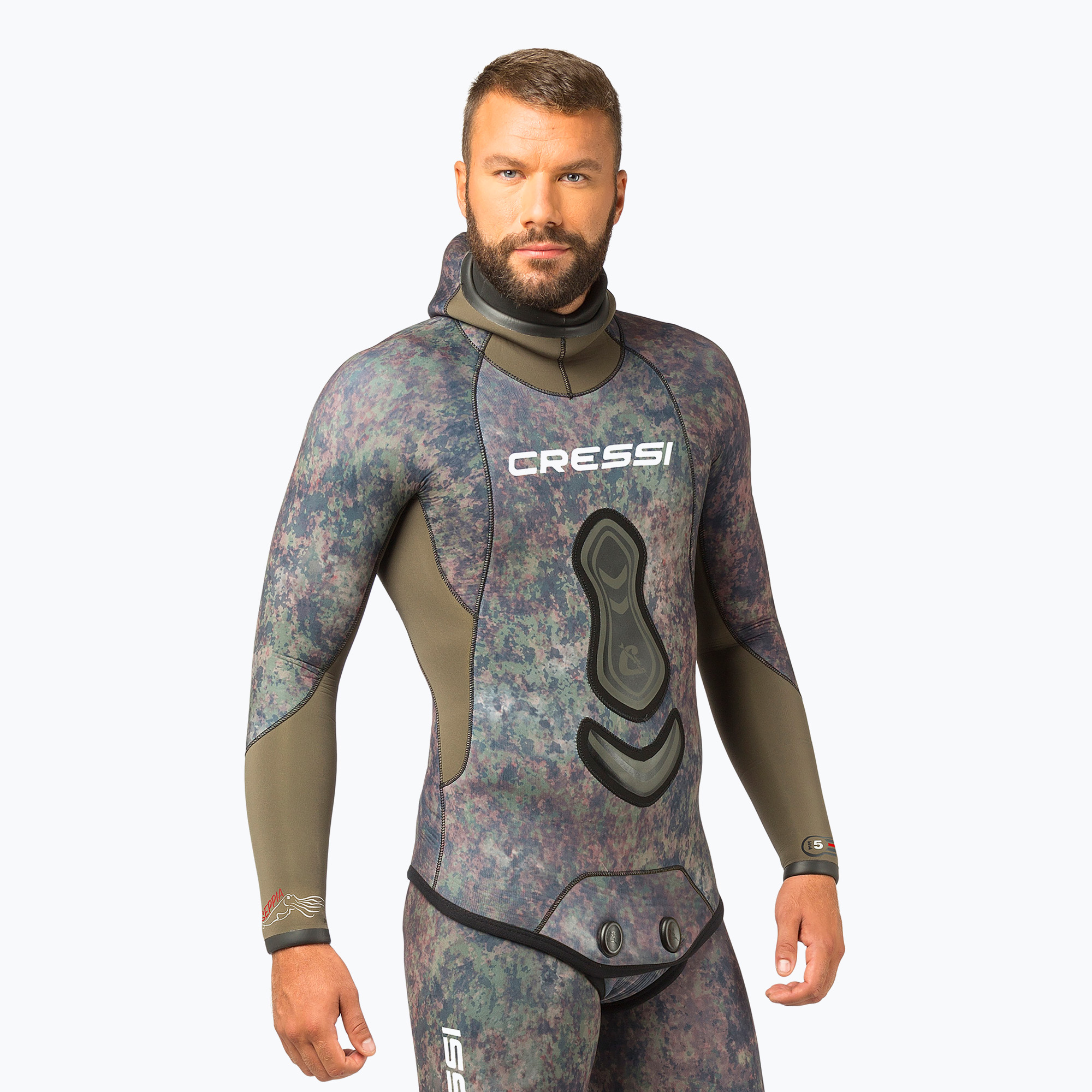 Kurtka neoprenowa Cressi Seppia 5mm camouflage 